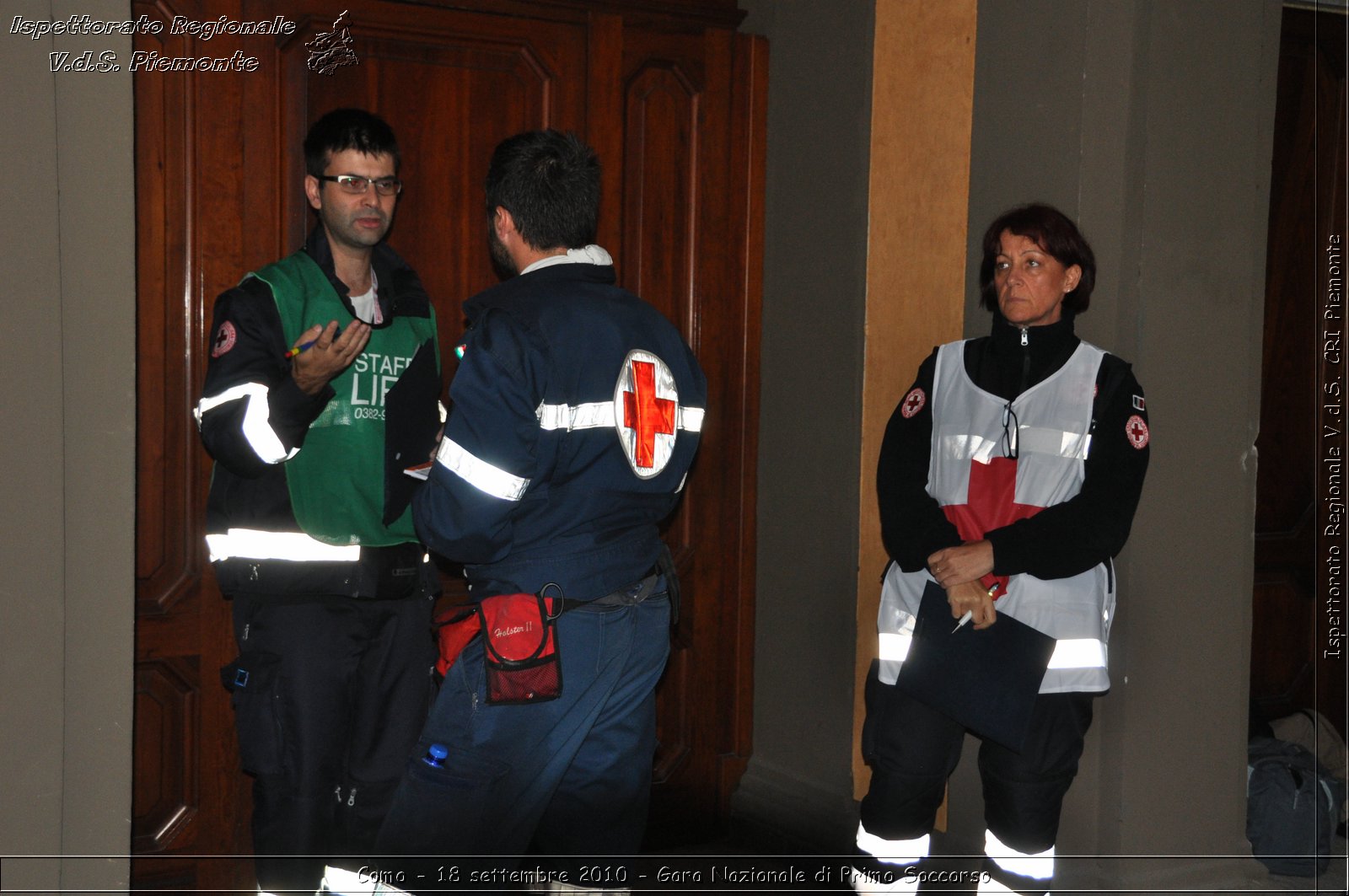 Como - 18 settembre 2010 - Gara Nazionale di Primo Soccorso -  Croce Rossa Italiana - Ispettorato Regionale Volontari del Soccorso Piemonte