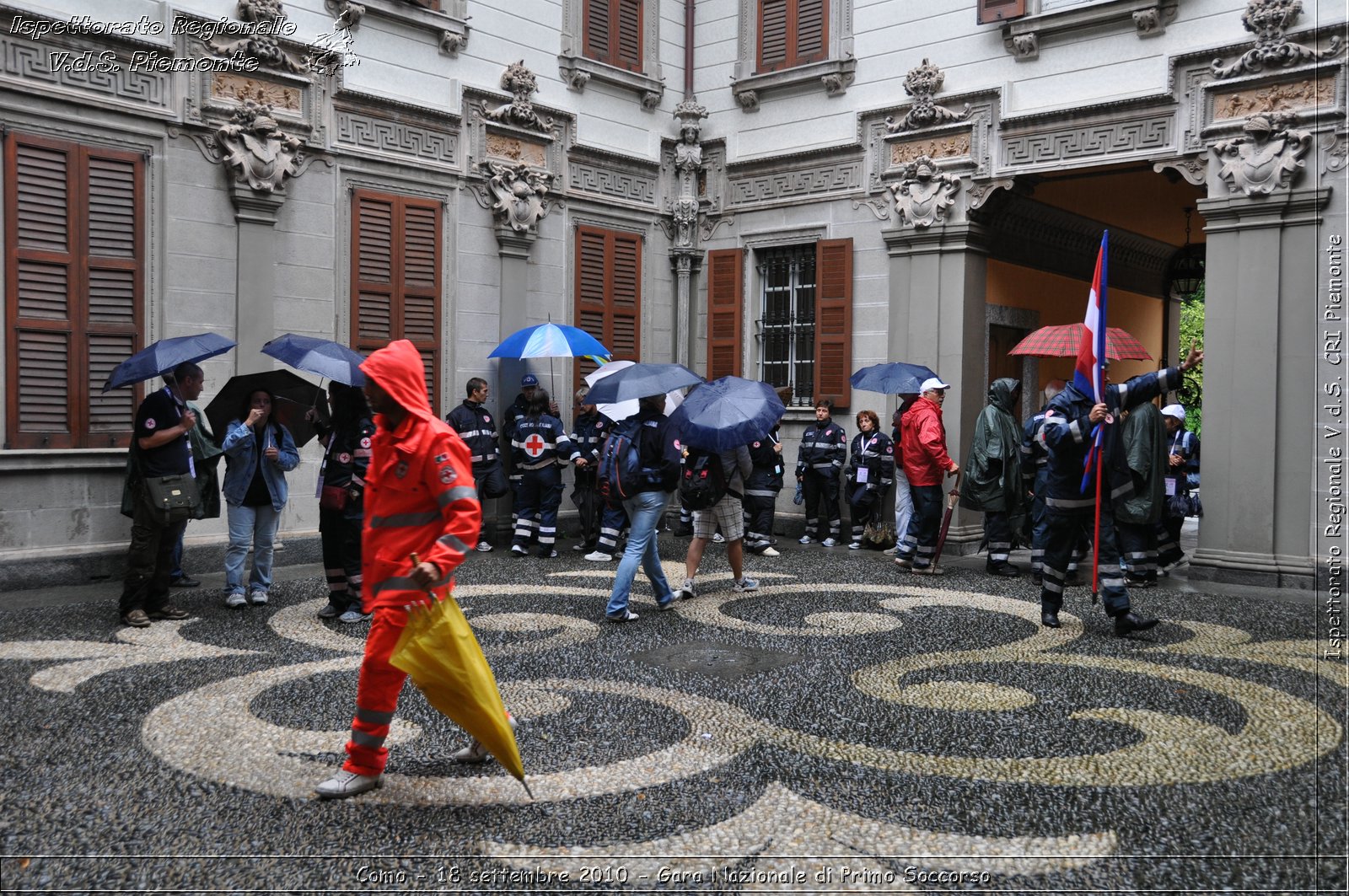 Como - 18 settembre 2010 - Gara Nazionale di Primo Soccorso -  Croce Rossa Italiana - Ispettorato Regionale Volontari del Soccorso Piemonte