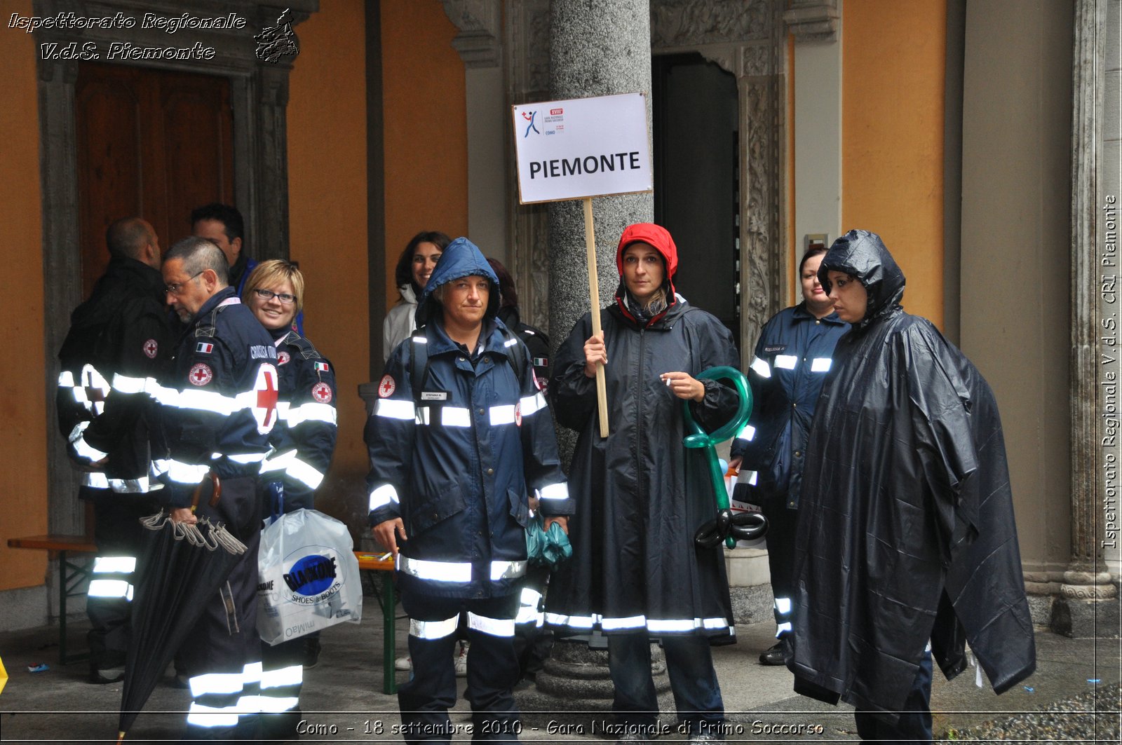 Como - 18 settembre 2010 - Gara Nazionale di Primo Soccorso -  Croce Rossa Italiana - Ispettorato Regionale Volontari del Soccorso Piemonte