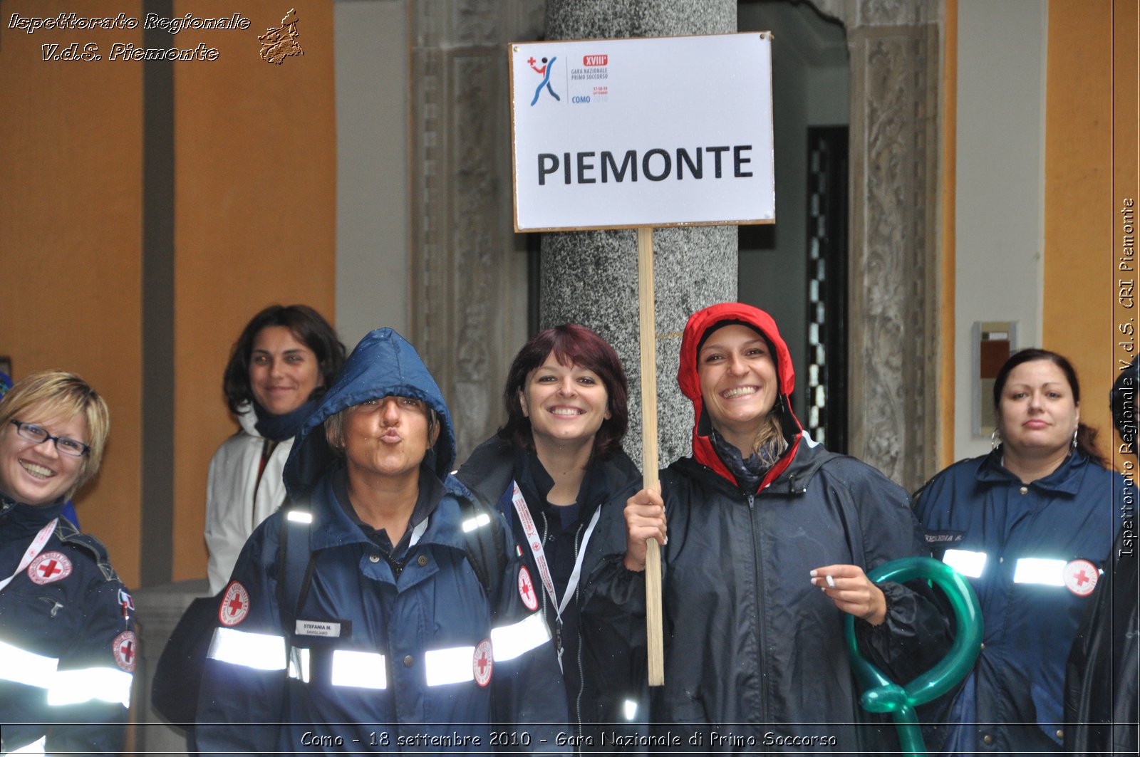 Como - 18 settembre 2010 - Gara Nazionale di Primo Soccorso -  Croce Rossa Italiana - Ispettorato Regionale Volontari del Soccorso Piemonte