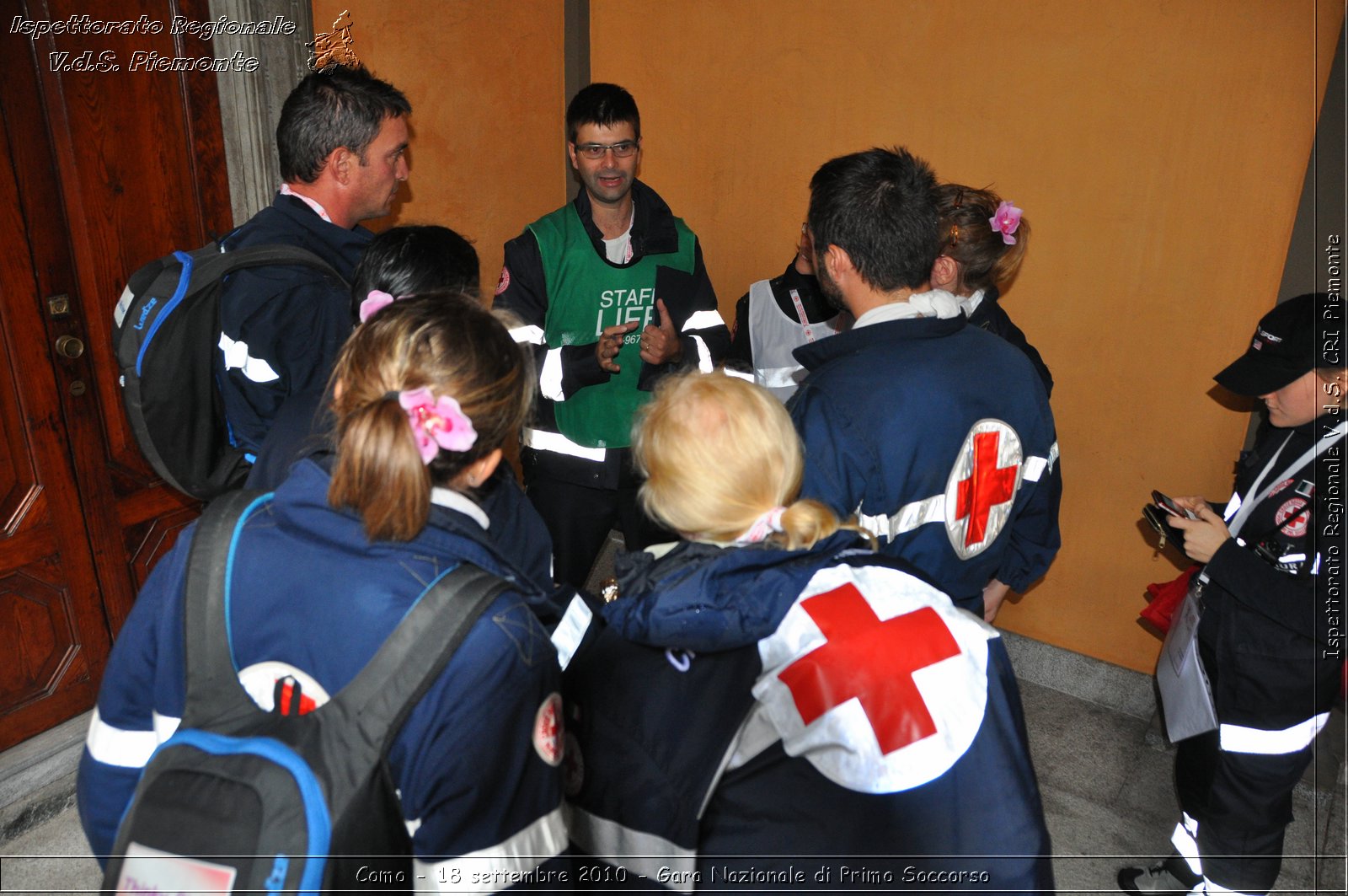 Como - 18 settembre 2010 - Gara Nazionale di Primo Soccorso -  Croce Rossa Italiana - Ispettorato Regionale Volontari del Soccorso Piemonte