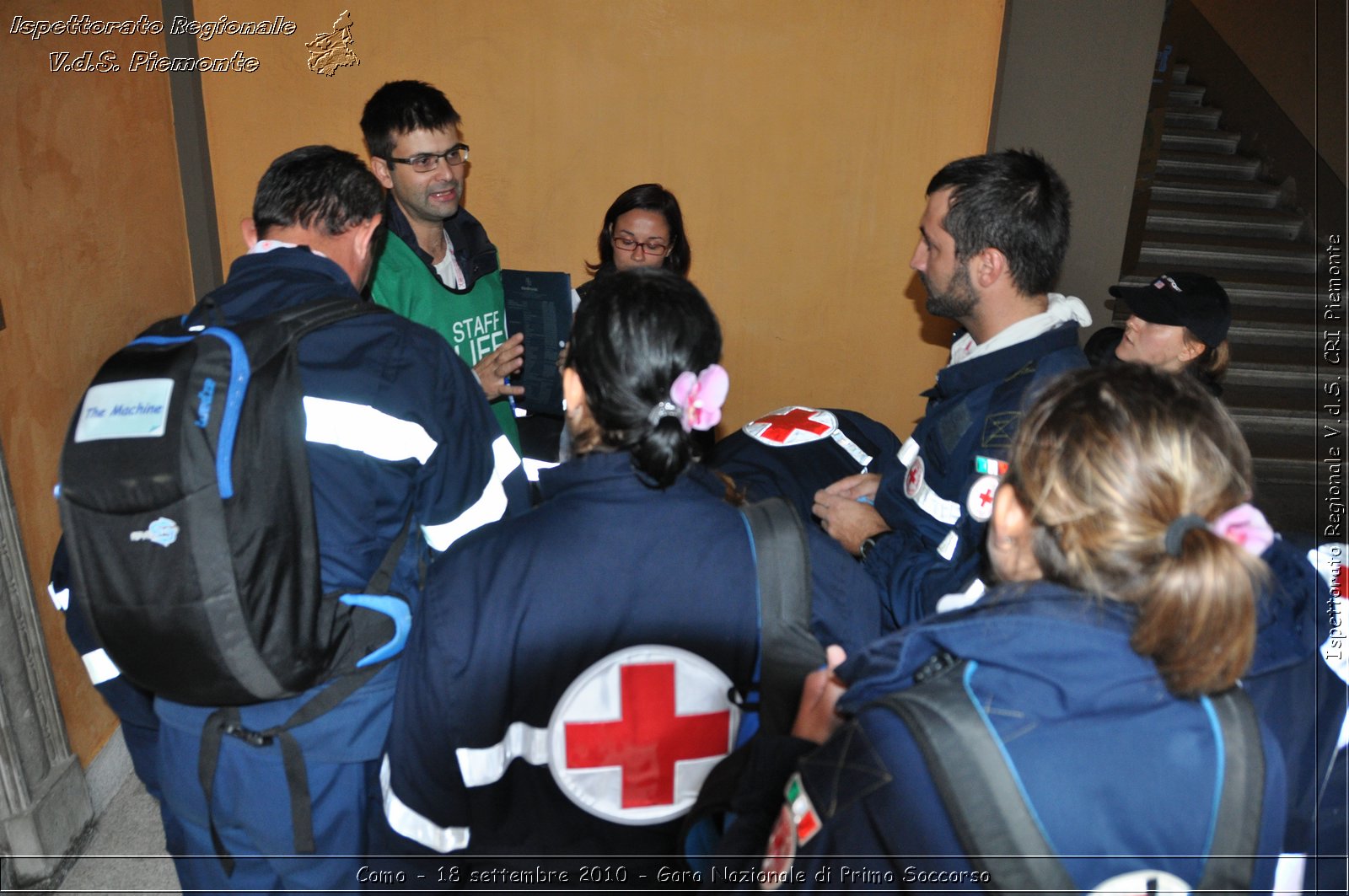 Como - 18 settembre 2010 - Gara Nazionale di Primo Soccorso -  Croce Rossa Italiana - Ispettorato Regionale Volontari del Soccorso Piemonte