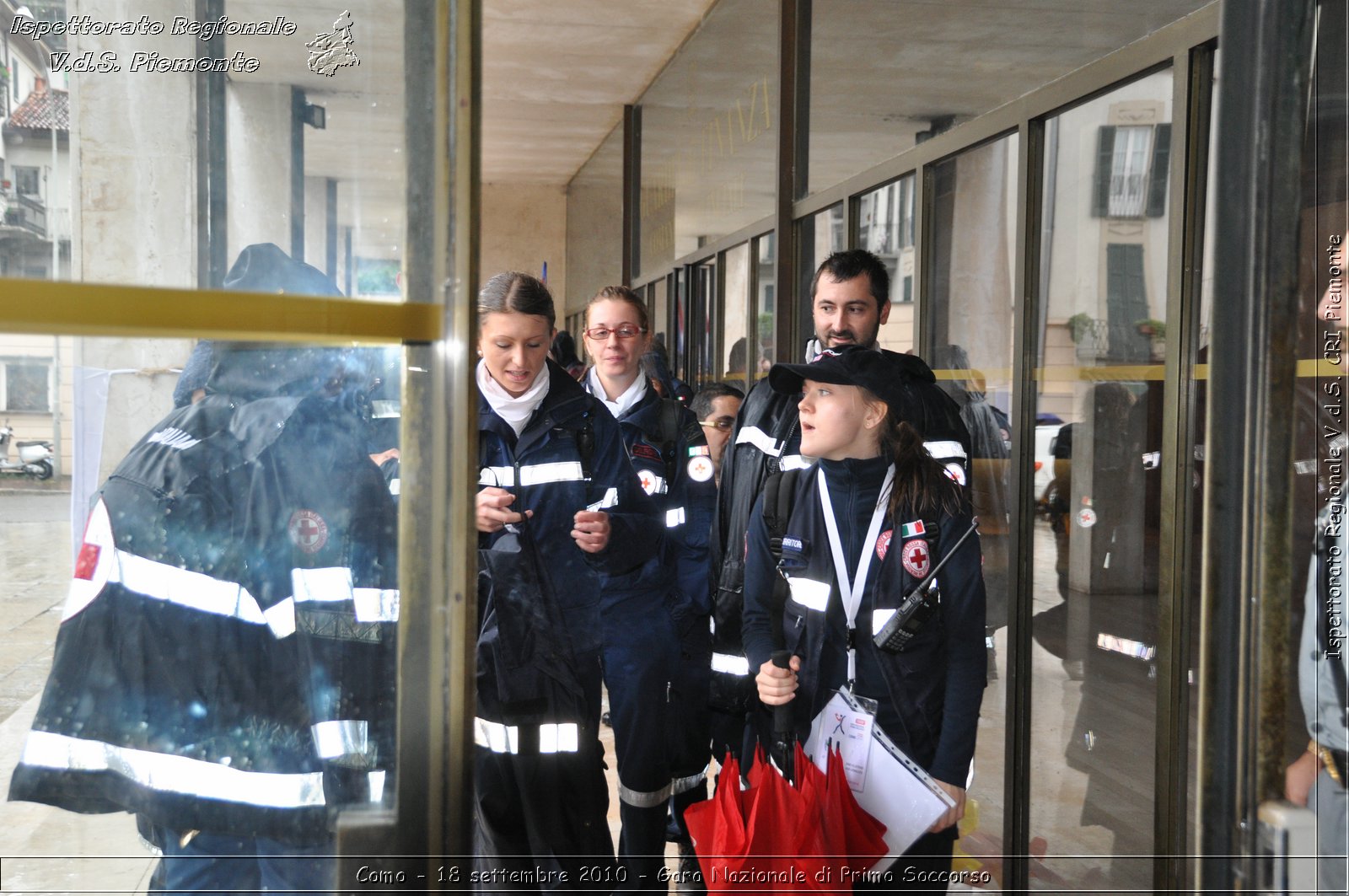 Como - 18 settembre 2010 - Gara Nazionale di Primo Soccorso -  Croce Rossa Italiana - Ispettorato Regionale Volontari del Soccorso Piemonte