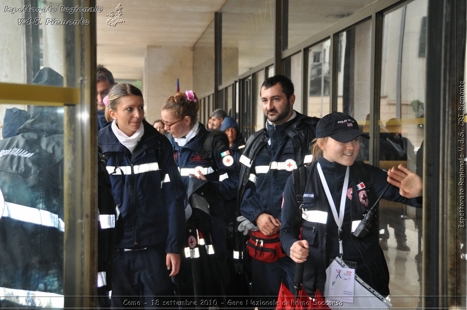 Como - 18 settembre 2010 - Gara Nazionale di Primo Soccorso -  Croce Rossa Italiana - Ispettorato Regionale Volontari del Soccorso Piemonte