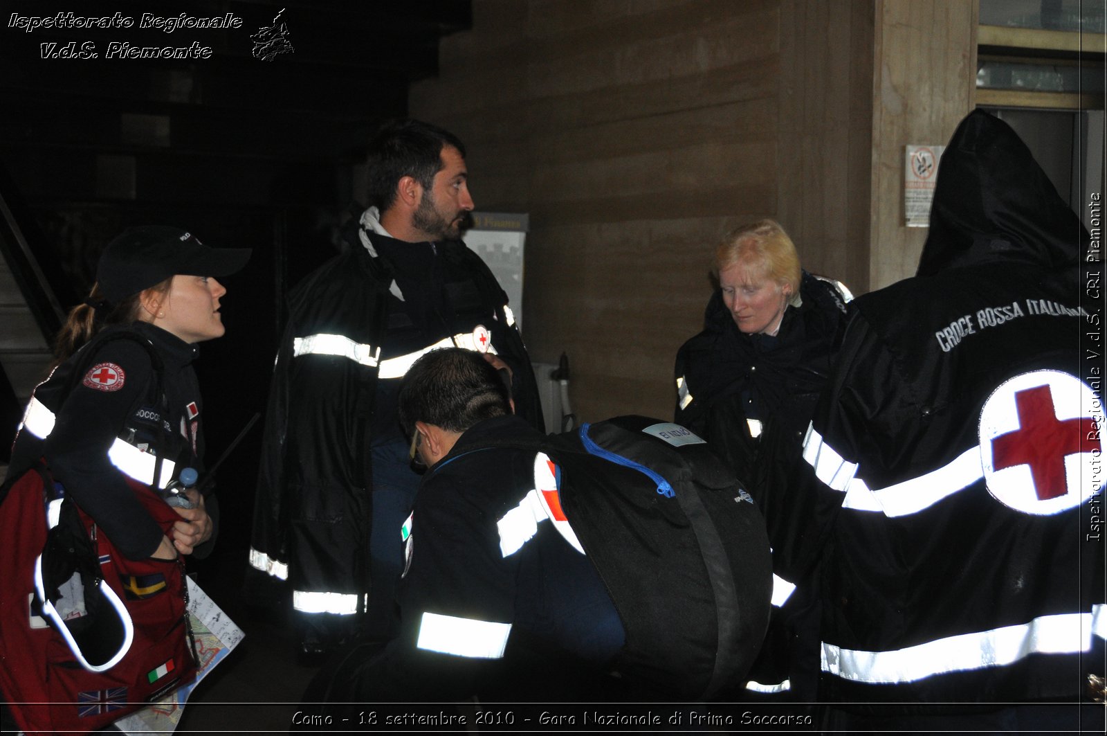 Como - 18 settembre 2010 - Gara Nazionale di Primo Soccorso -  Croce Rossa Italiana - Ispettorato Regionale Volontari del Soccorso Piemonte