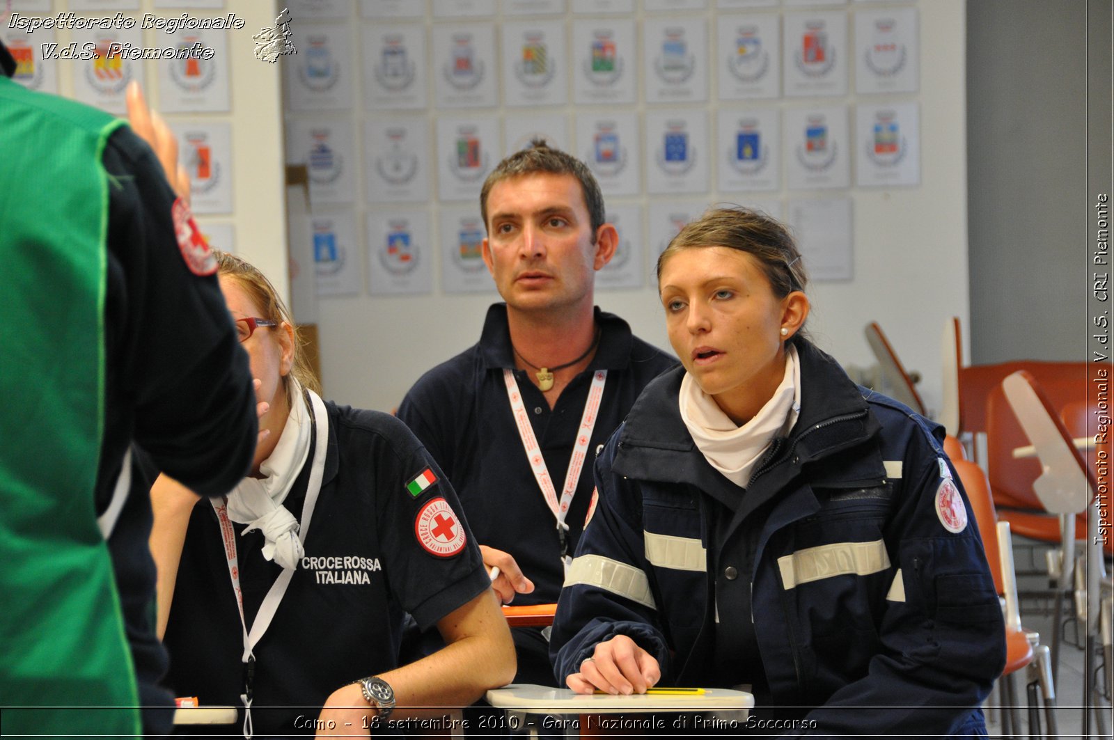 Como - 18 settembre 2010 - Gara Nazionale di Primo Soccorso -  Croce Rossa Italiana - Ispettorato Regionale Volontari del Soccorso Piemonte