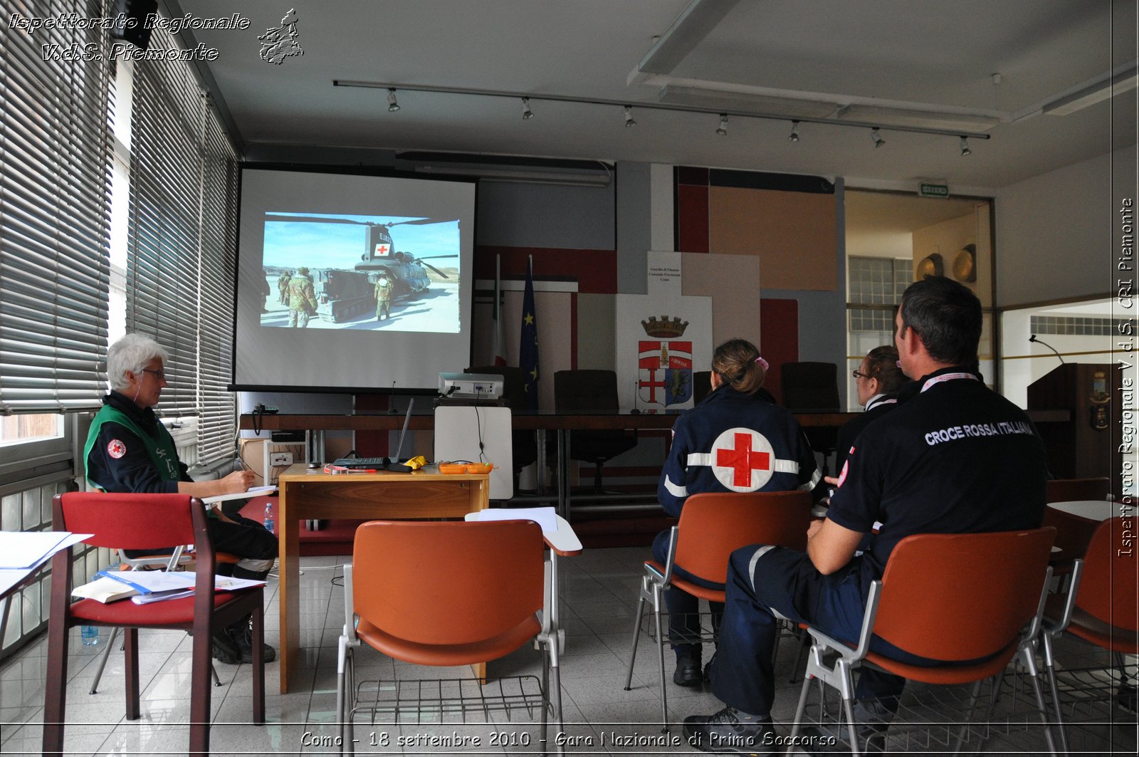 Como - 18 settembre 2010 - Gara Nazionale di Primo Soccorso -  Croce Rossa Italiana - Ispettorato Regionale Volontari del Soccorso Piemonte