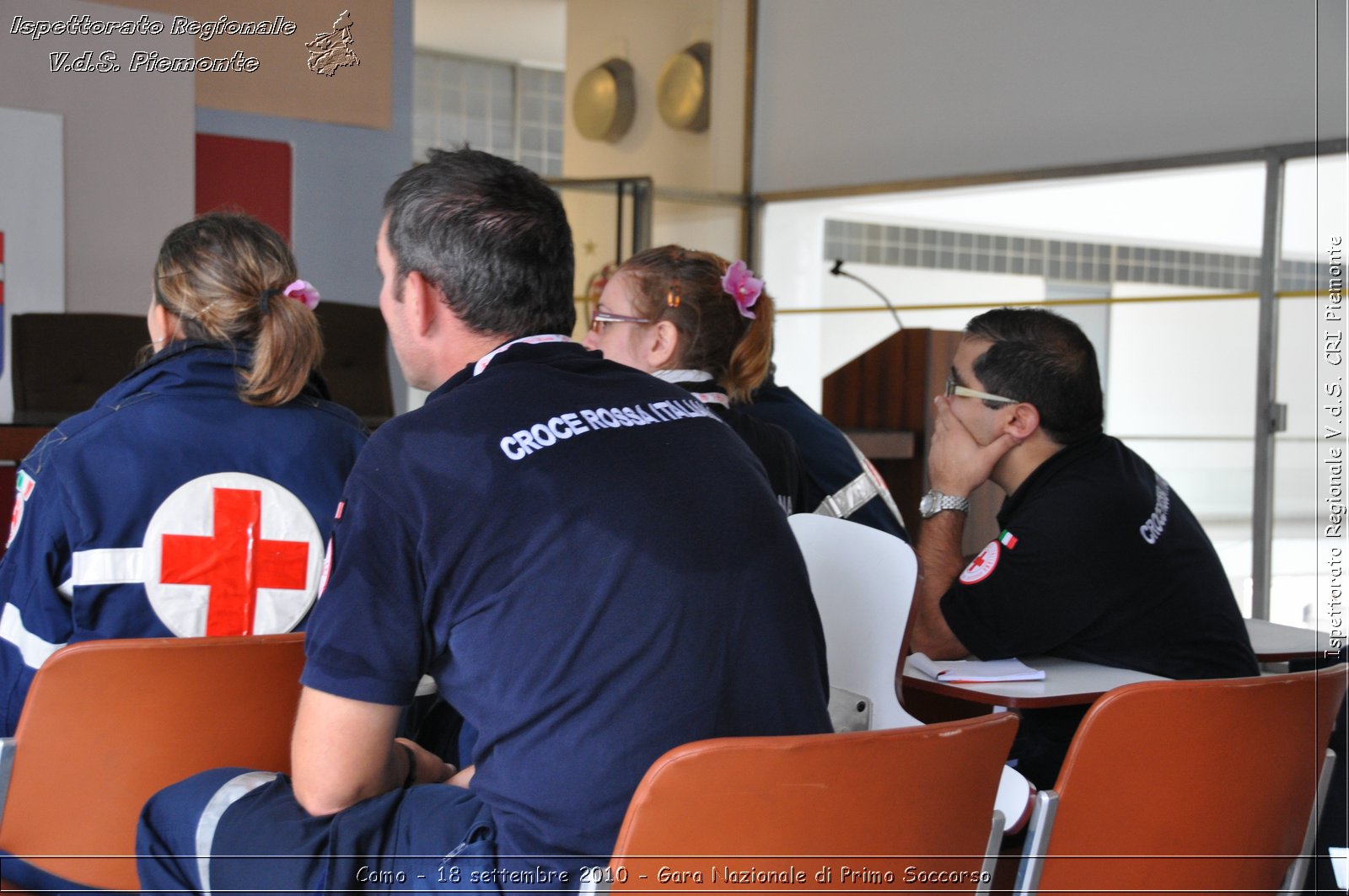 Como - 18 settembre 2010 - Gara Nazionale di Primo Soccorso -  Croce Rossa Italiana - Ispettorato Regionale Volontari del Soccorso Piemonte