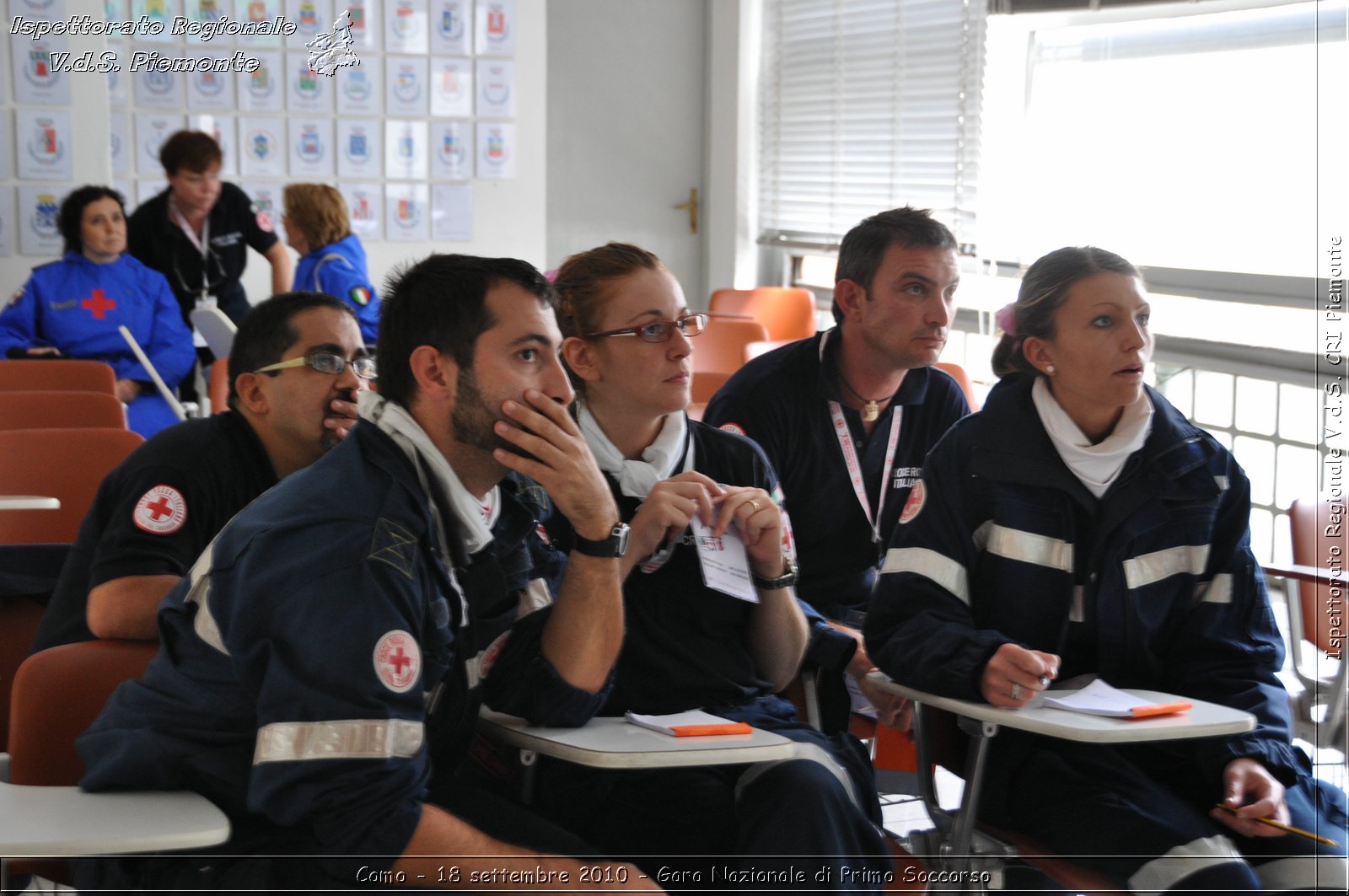 Como - 18 settembre 2010 - Gara Nazionale di Primo Soccorso -  Croce Rossa Italiana - Ispettorato Regionale Volontari del Soccorso Piemonte