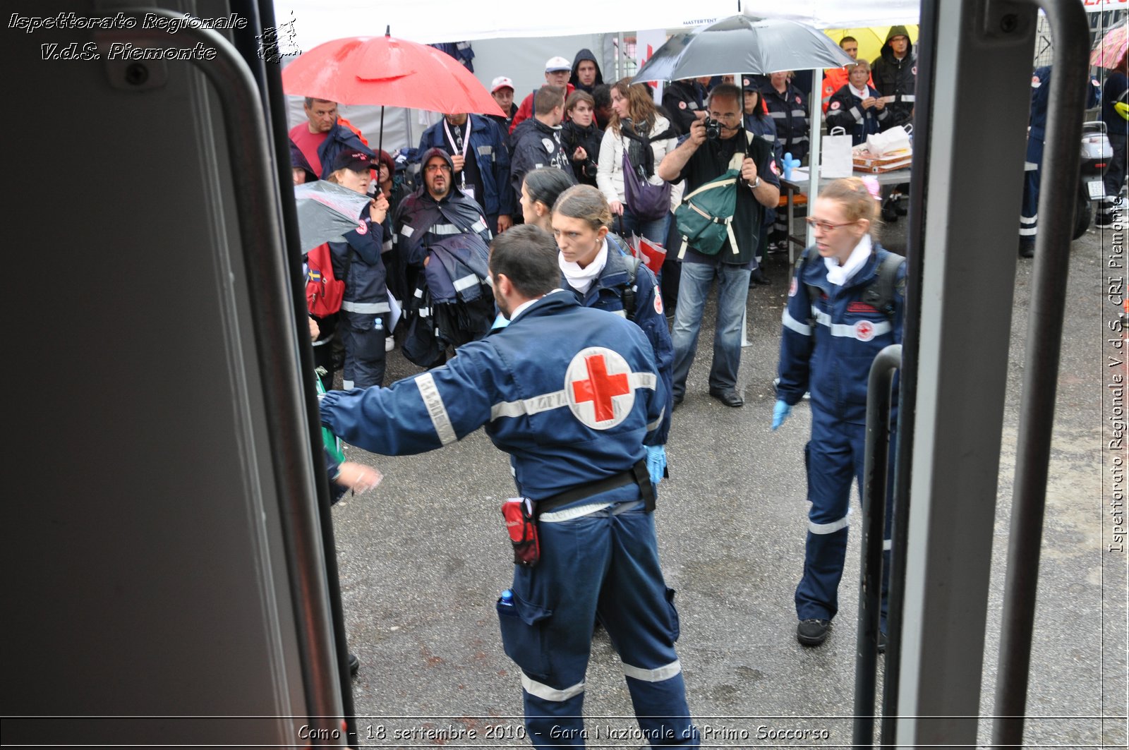 Como - 18 settembre 2010 - Gara Nazionale di Primo Soccorso -  Croce Rossa Italiana - Ispettorato Regionale Volontari del Soccorso Piemonte