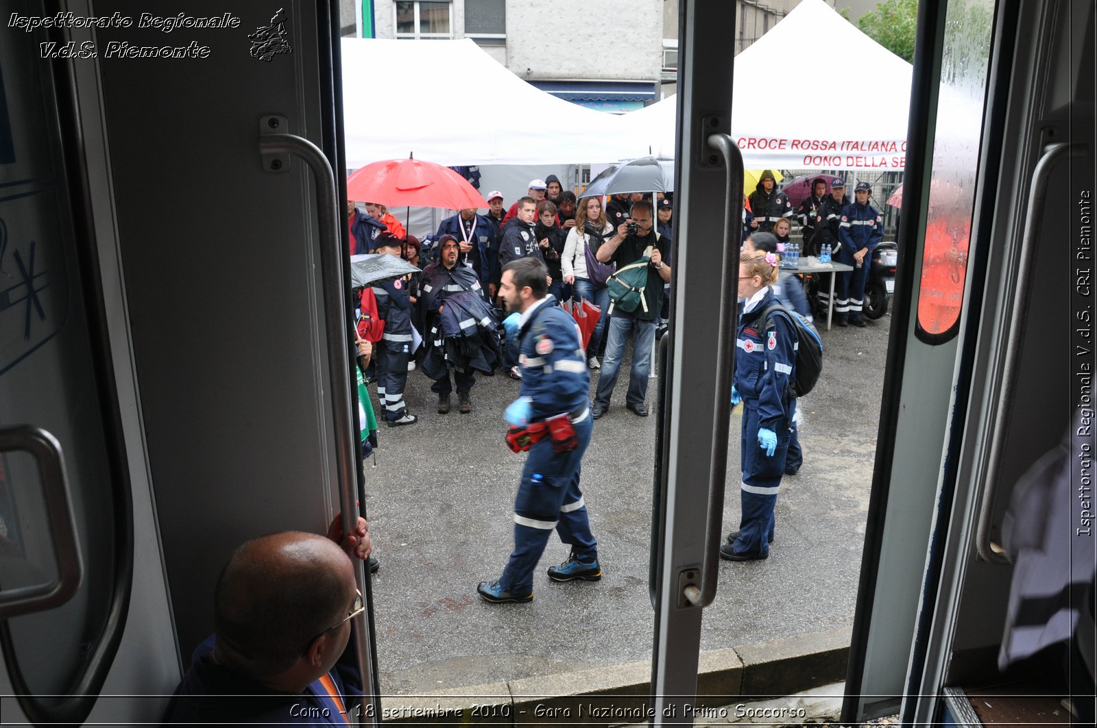 Como - 18 settembre 2010 - Gara Nazionale di Primo Soccorso -  Croce Rossa Italiana - Ispettorato Regionale Volontari del Soccorso Piemonte