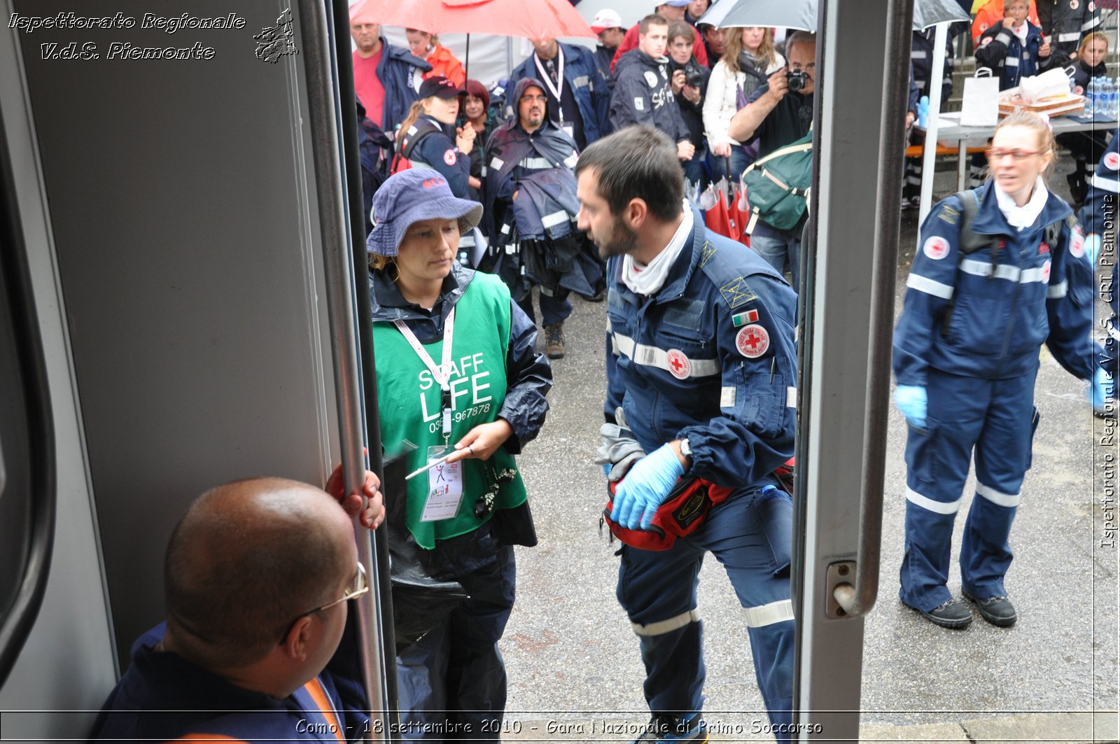 Como - 18 settembre 2010 - Gara Nazionale di Primo Soccorso -  Croce Rossa Italiana - Ispettorato Regionale Volontari del Soccorso Piemonte