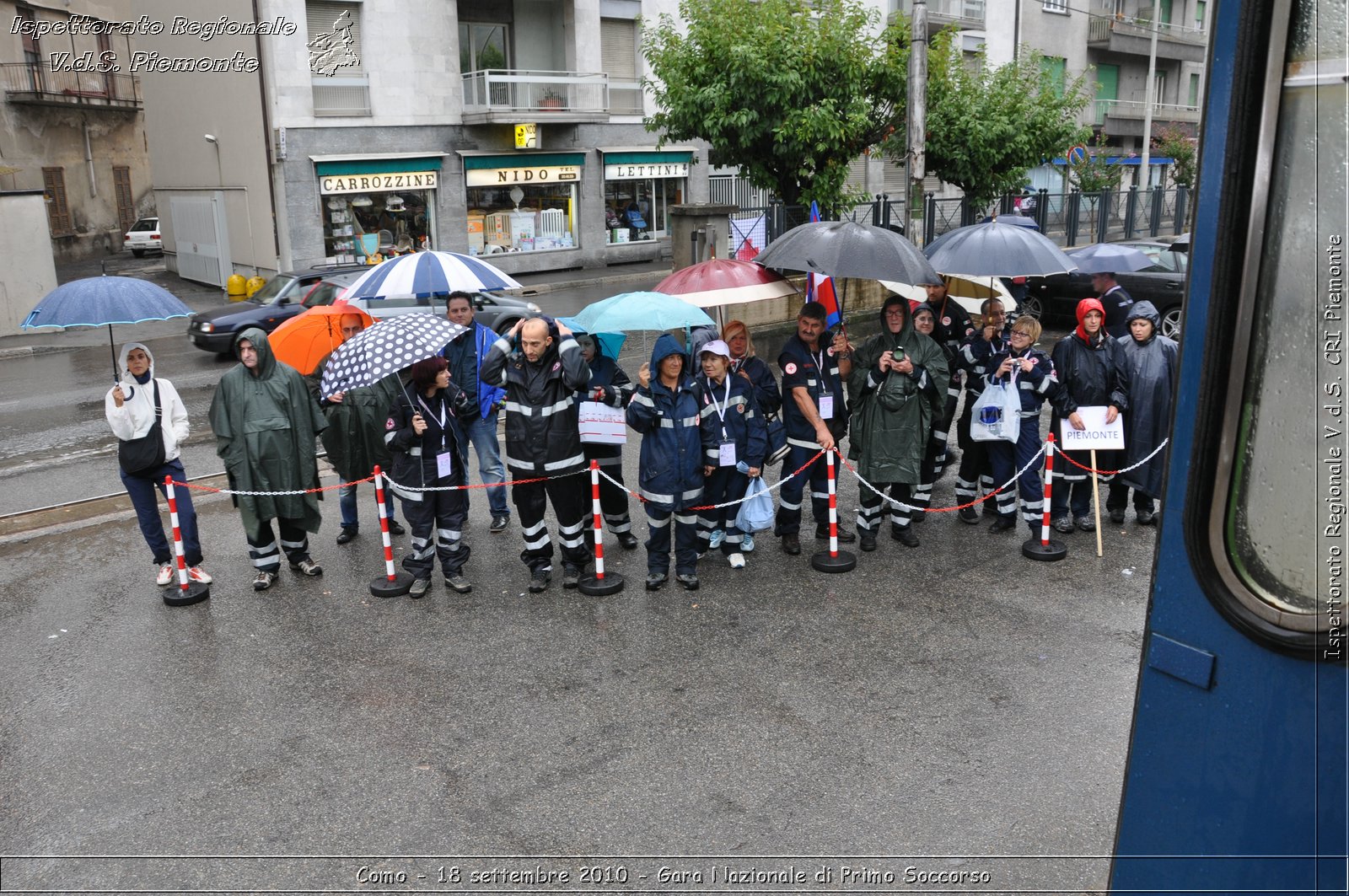 Como - 18 settembre 2010 - Gara Nazionale di Primo Soccorso -  Croce Rossa Italiana - Ispettorato Regionale Volontari del Soccorso Piemonte