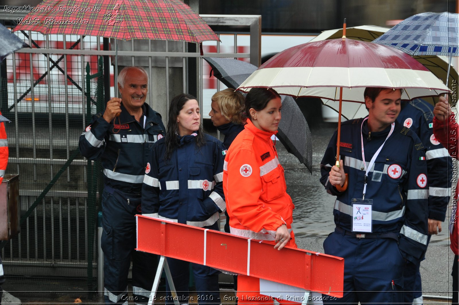 Como - 18 settembre 2010 - Gara Nazionale di Primo Soccorso -  Croce Rossa Italiana - Ispettorato Regionale Volontari del Soccorso Piemonte