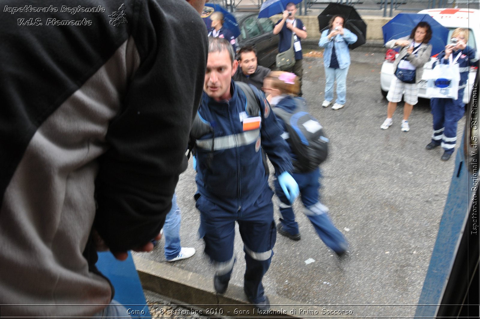 Como - 18 settembre 2010 - Gara Nazionale di Primo Soccorso -  Croce Rossa Italiana - Ispettorato Regionale Volontari del Soccorso Piemonte