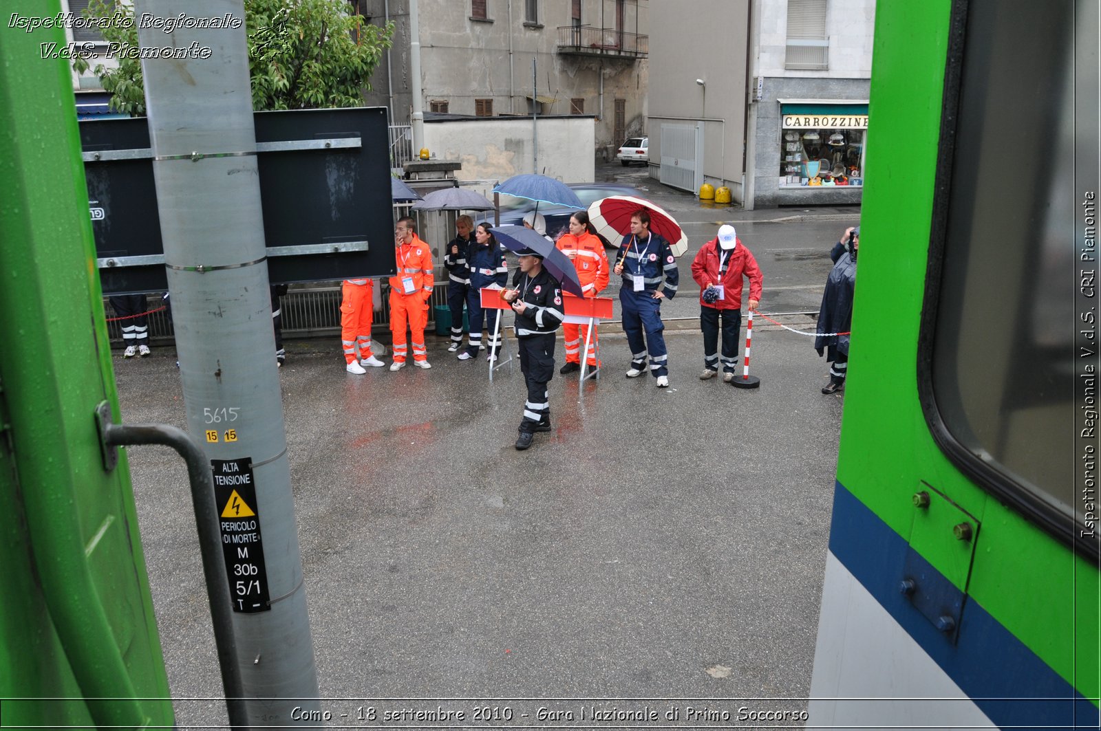 Como - 18 settembre 2010 - Gara Nazionale di Primo Soccorso -  Croce Rossa Italiana - Ispettorato Regionale Volontari del Soccorso Piemonte