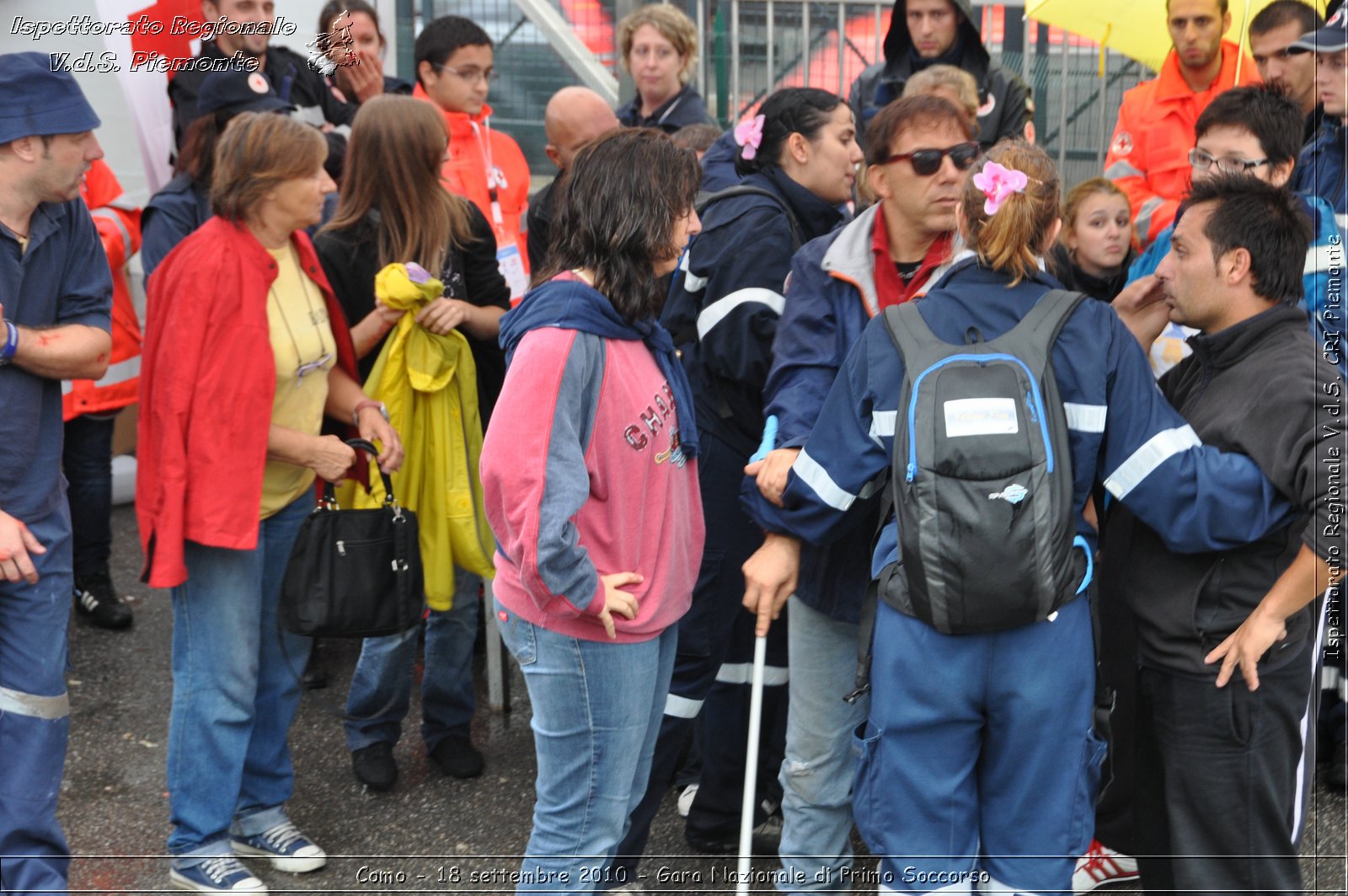 Como - 18 settembre 2010 - Gara Nazionale di Primo Soccorso -  Croce Rossa Italiana - Ispettorato Regionale Volontari del Soccorso Piemonte