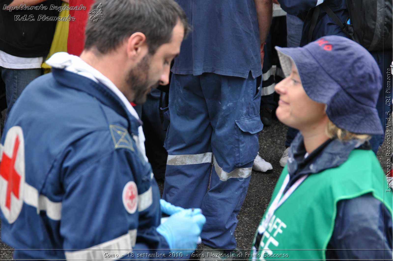 Como - 18 settembre 2010 - Gara Nazionale di Primo Soccorso -  Croce Rossa Italiana - Ispettorato Regionale Volontari del Soccorso Piemonte