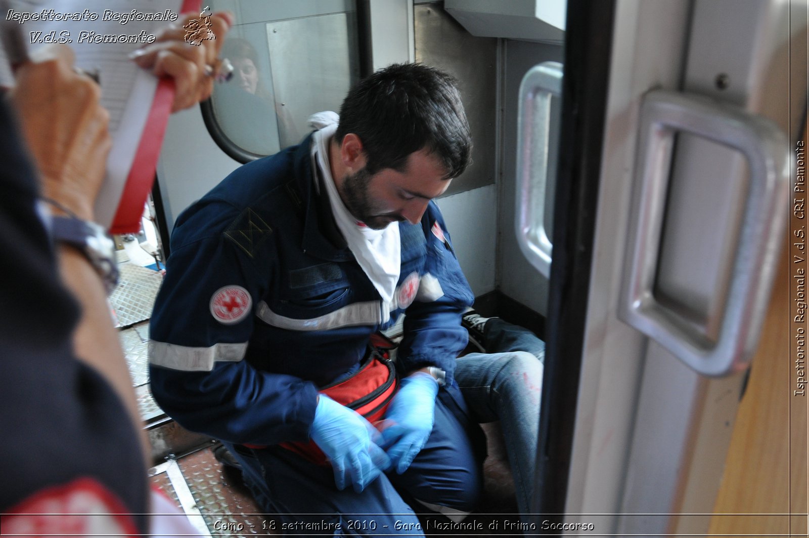 Como - 18 settembre 2010 - Gara Nazionale di Primo Soccorso -  Croce Rossa Italiana - Ispettorato Regionale Volontari del Soccorso Piemonte