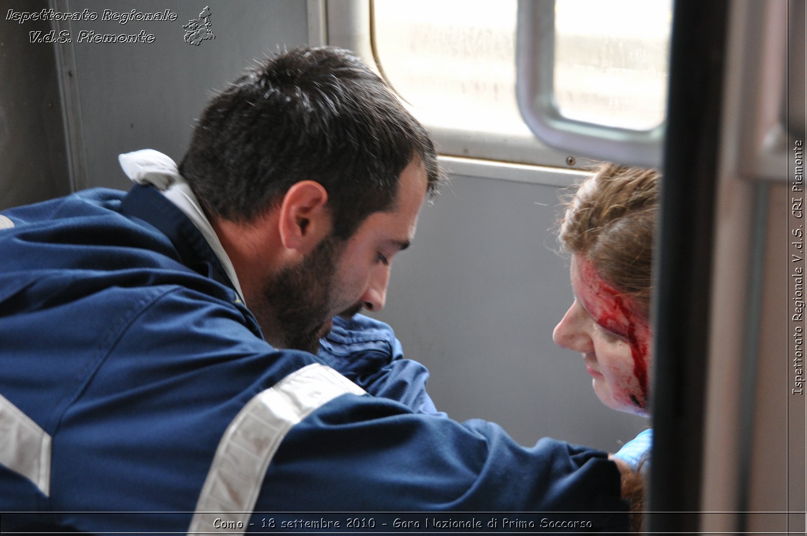 Como - 18 settembre 2010 - Gara Nazionale di Primo Soccorso -  Croce Rossa Italiana - Ispettorato Regionale Volontari del Soccorso Piemonte