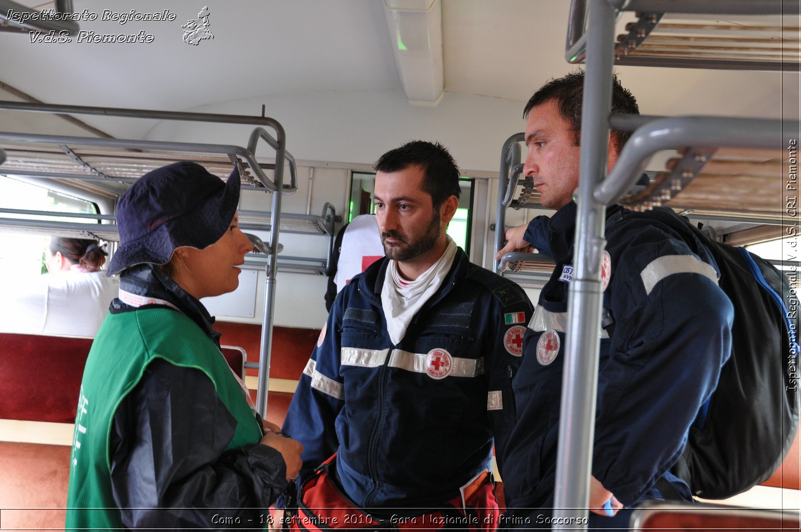 Como - 18 settembre 2010 - Gara Nazionale di Primo Soccorso -  Croce Rossa Italiana - Ispettorato Regionale Volontari del Soccorso Piemonte