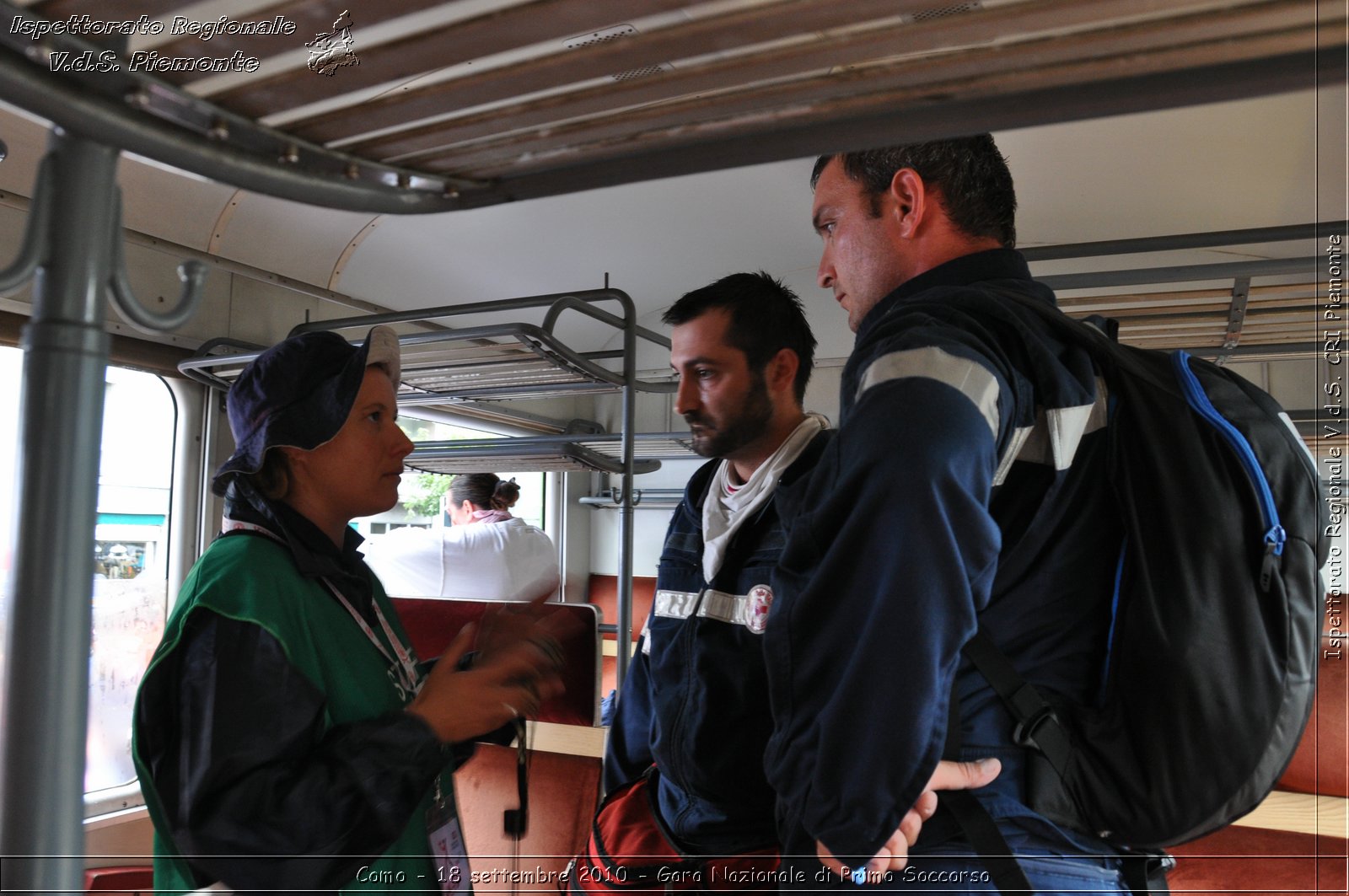 Como - 18 settembre 2010 - Gara Nazionale di Primo Soccorso -  Croce Rossa Italiana - Ispettorato Regionale Volontari del Soccorso Piemonte