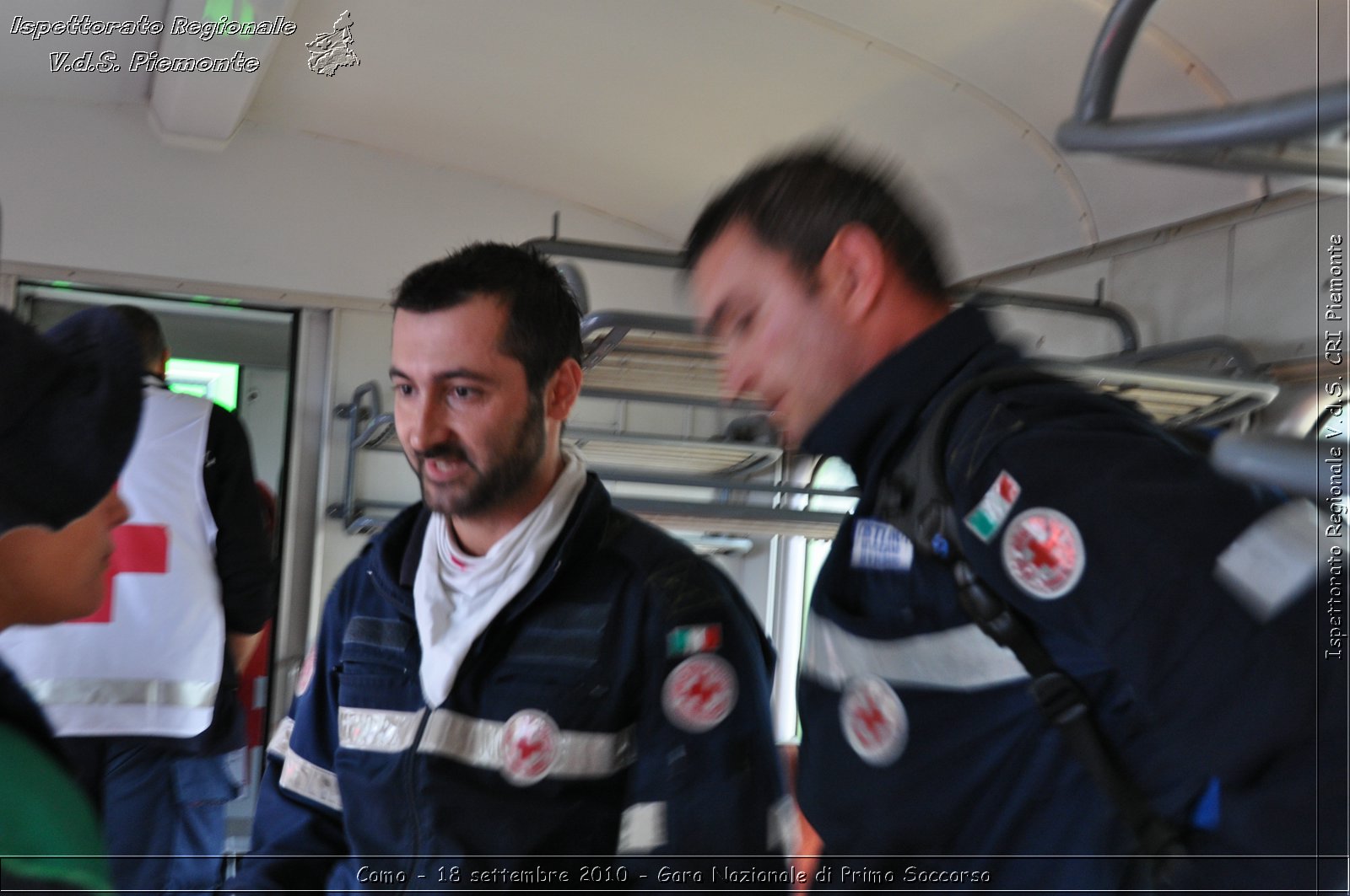 Como - 18 settembre 2010 - Gara Nazionale di Primo Soccorso -  Croce Rossa Italiana - Ispettorato Regionale Volontari del Soccorso Piemonte