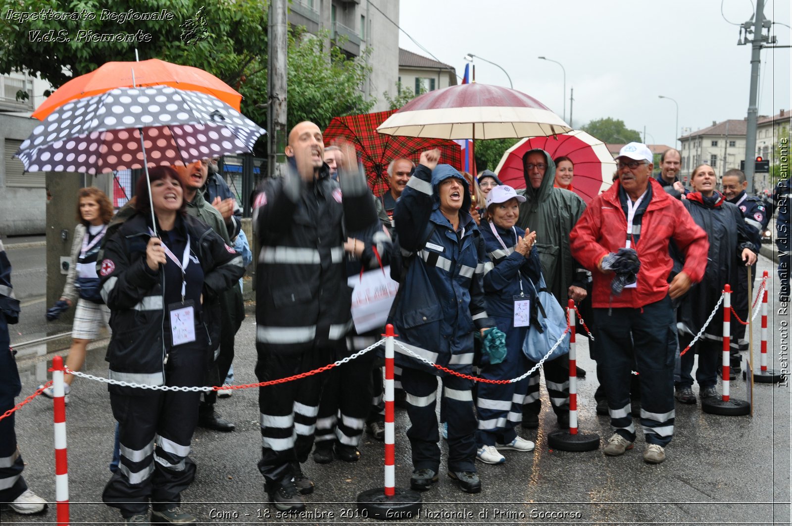 Como - 18 settembre 2010 - Gara Nazionale di Primo Soccorso -  Croce Rossa Italiana - Ispettorato Regionale Volontari del Soccorso Piemonte