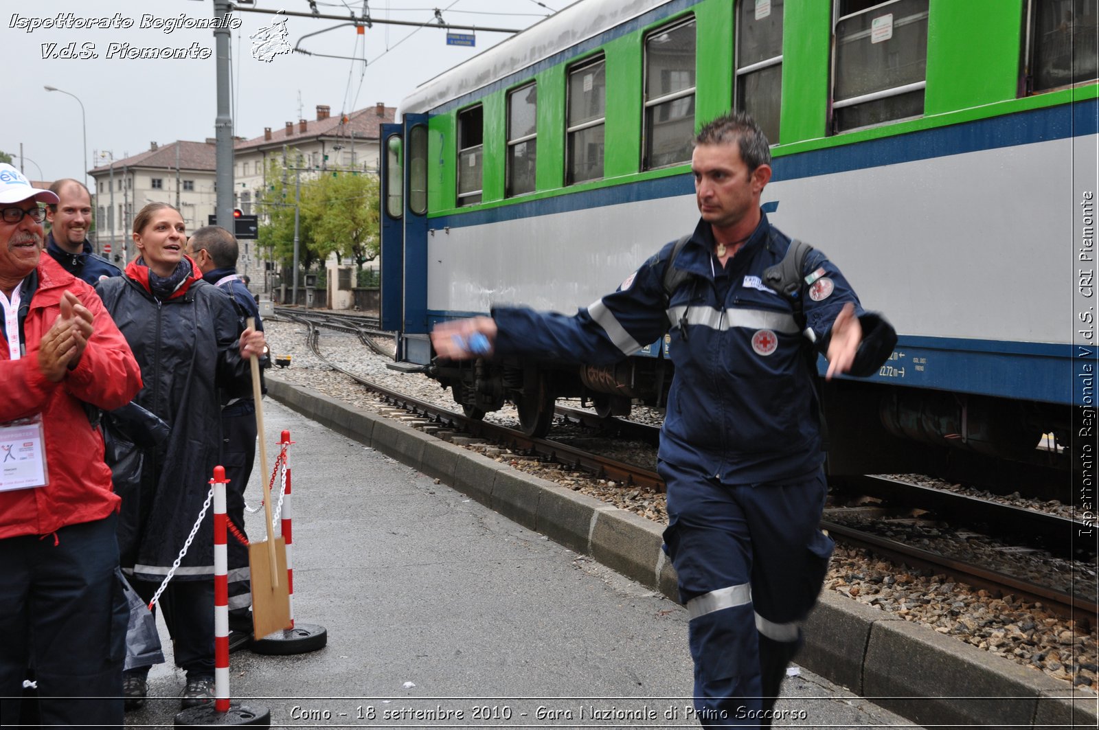 Como - 18 settembre 2010 - Gara Nazionale di Primo Soccorso -  Croce Rossa Italiana - Ispettorato Regionale Volontari del Soccorso Piemonte