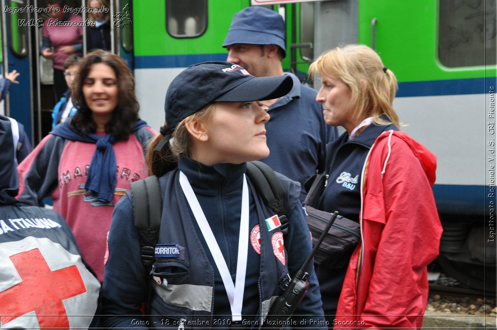 Como - 18 settembre 2010 - Gara Nazionale di Primo Soccorso -  Croce Rossa Italiana - Ispettorato Regionale Volontari del Soccorso Piemonte