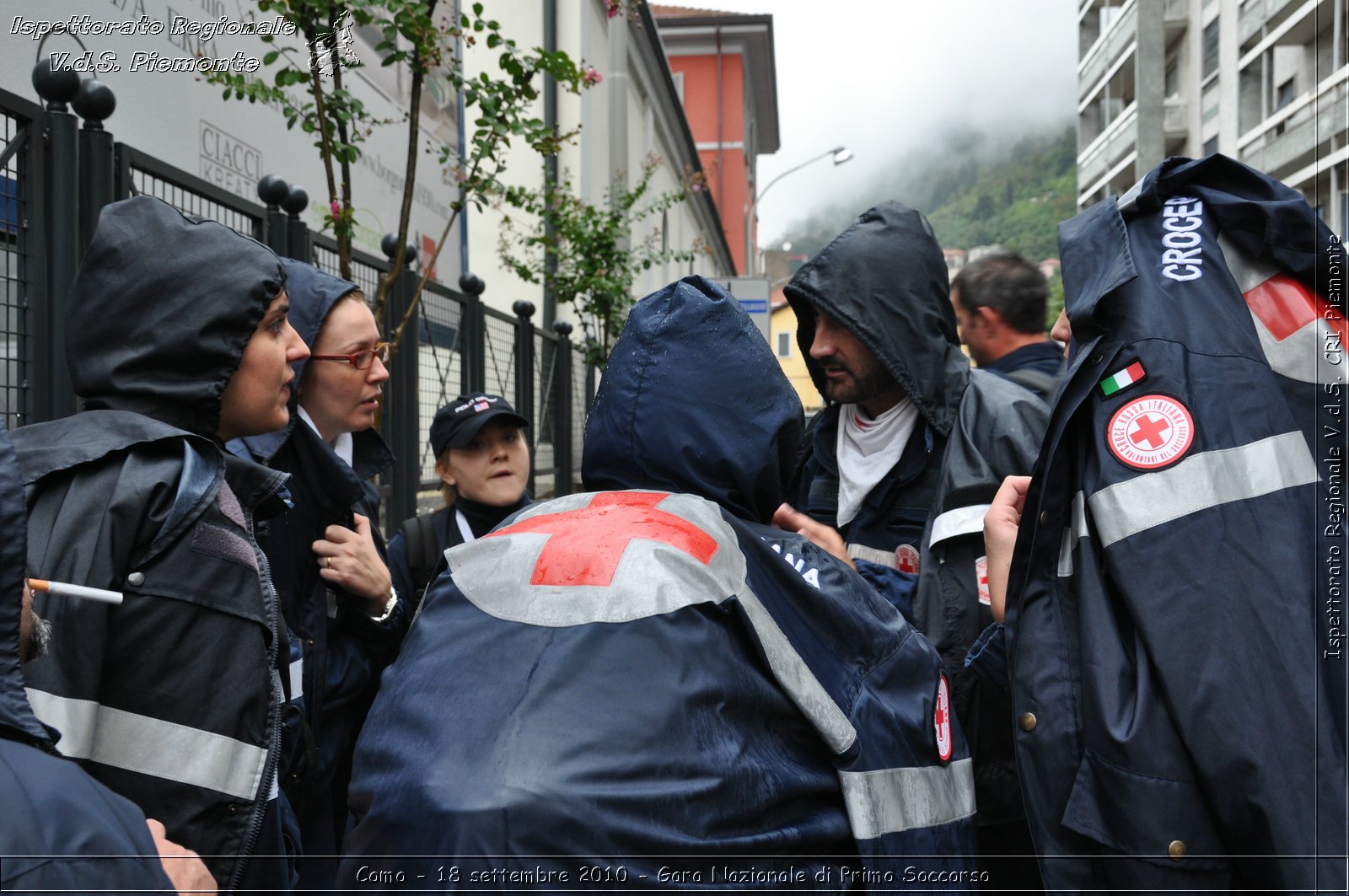 Como - 18 settembre 2010 - Gara Nazionale di Primo Soccorso -  Croce Rossa Italiana - Ispettorato Regionale Volontari del Soccorso Piemonte