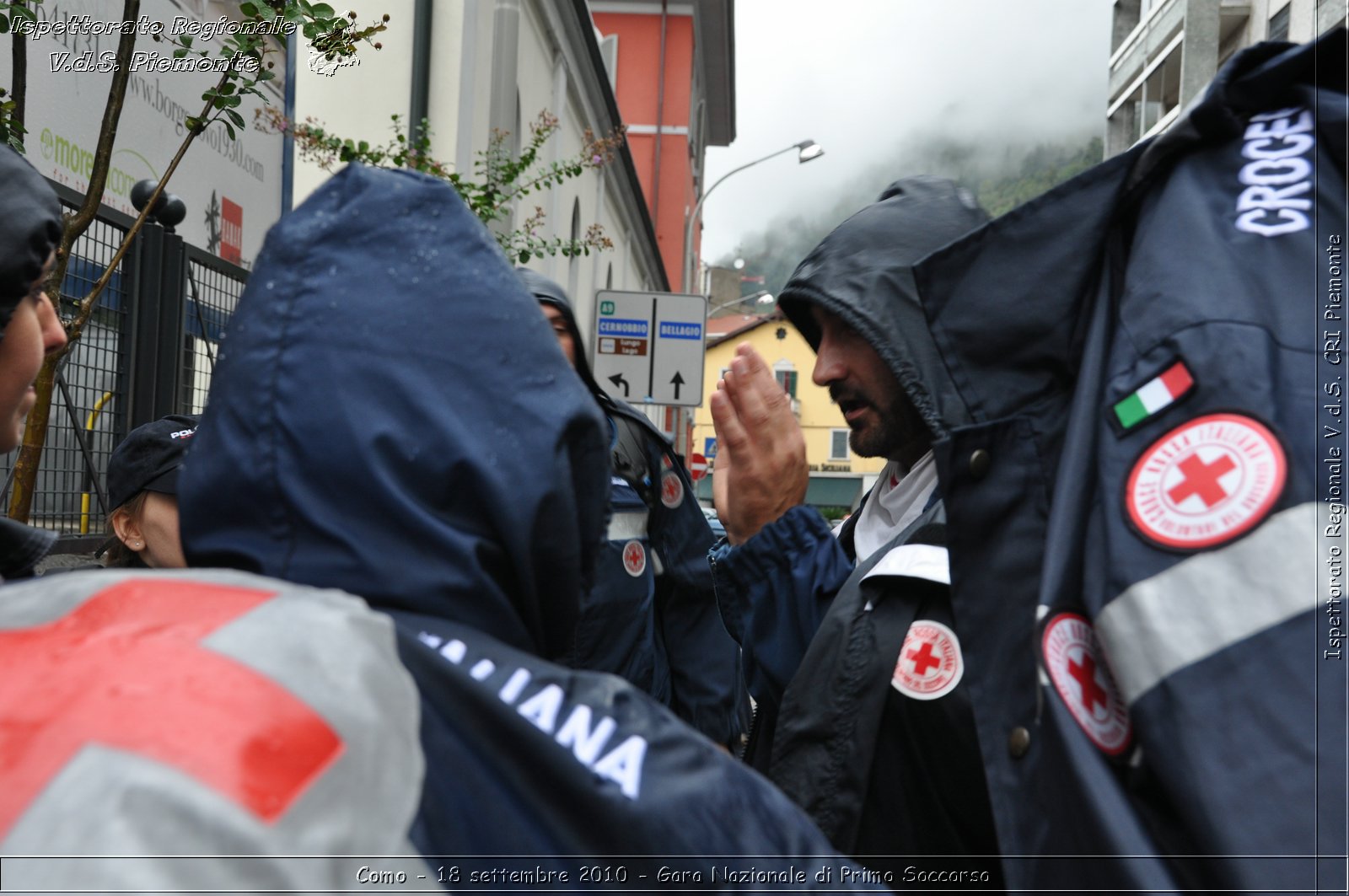 Como - 18 settembre 2010 - Gara Nazionale di Primo Soccorso -  Croce Rossa Italiana - Ispettorato Regionale Volontari del Soccorso Piemonte