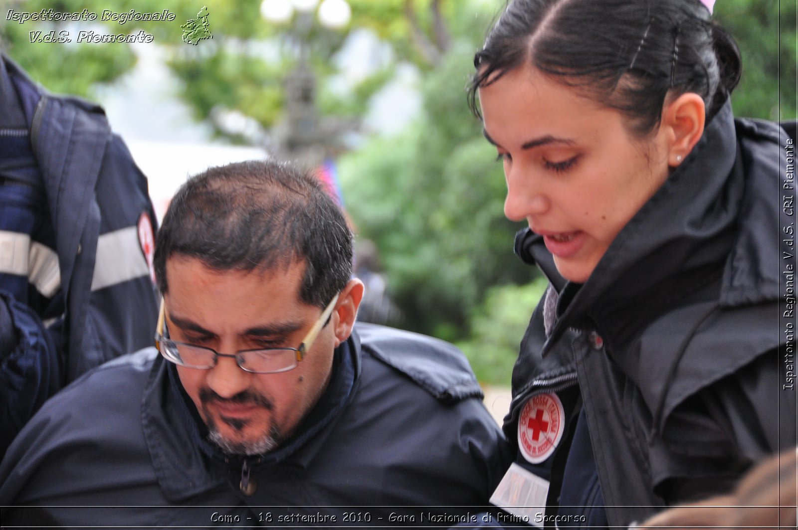 Como - 18 settembre 2010 - Gara Nazionale di Primo Soccorso -  Croce Rossa Italiana - Ispettorato Regionale Volontari del Soccorso Piemonte