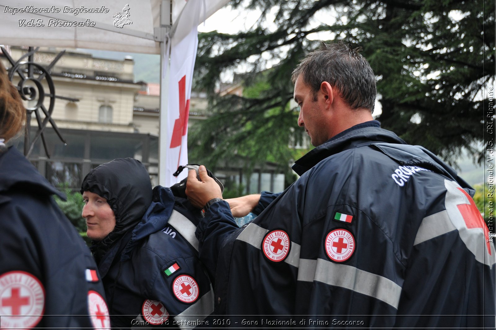 Como - 18 settembre 2010 - Gara Nazionale di Primo Soccorso -  Croce Rossa Italiana - Ispettorato Regionale Volontari del Soccorso Piemonte