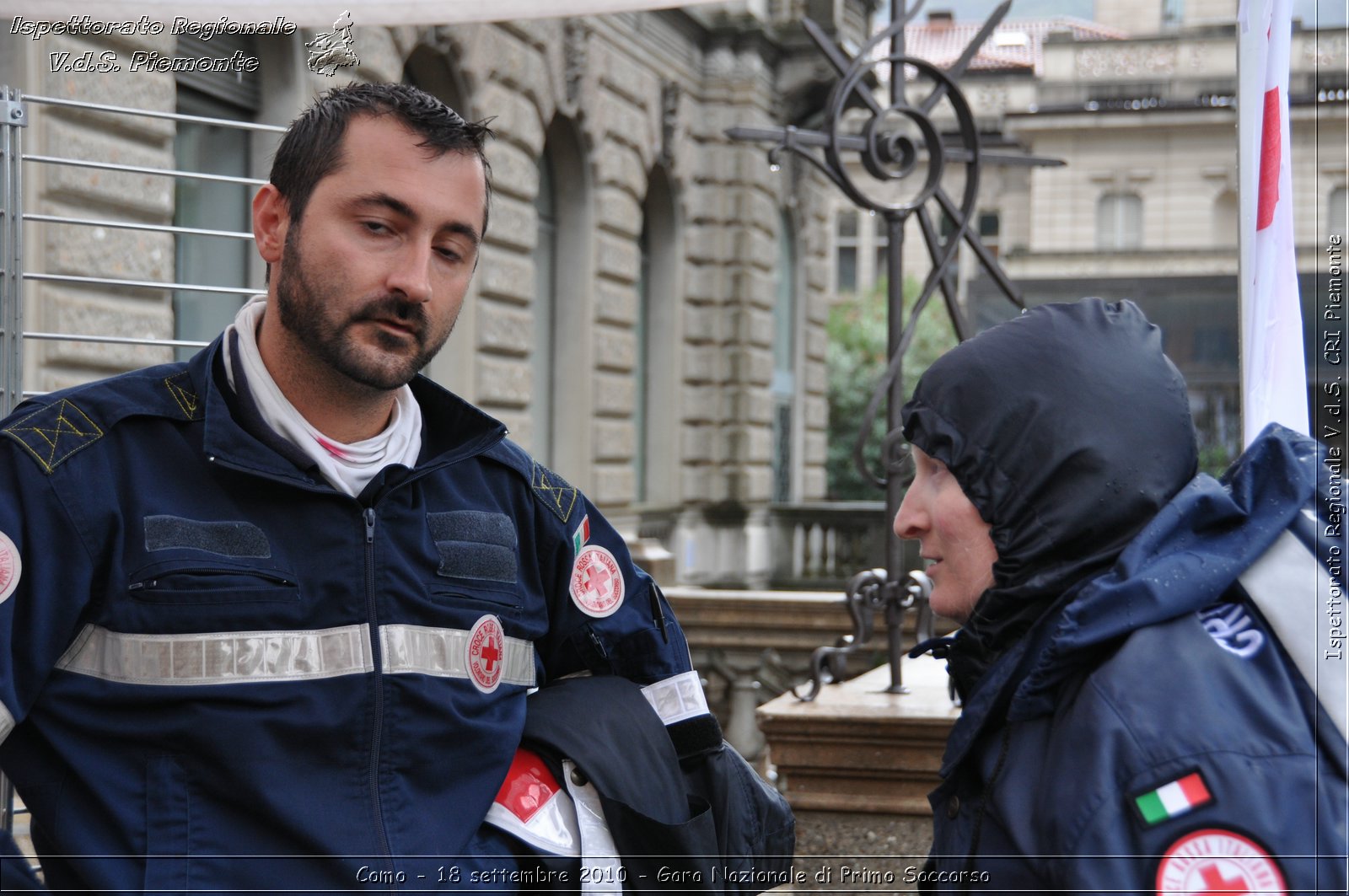 Como - 18 settembre 2010 - Gara Nazionale di Primo Soccorso -  Croce Rossa Italiana - Ispettorato Regionale Volontari del Soccorso Piemonte