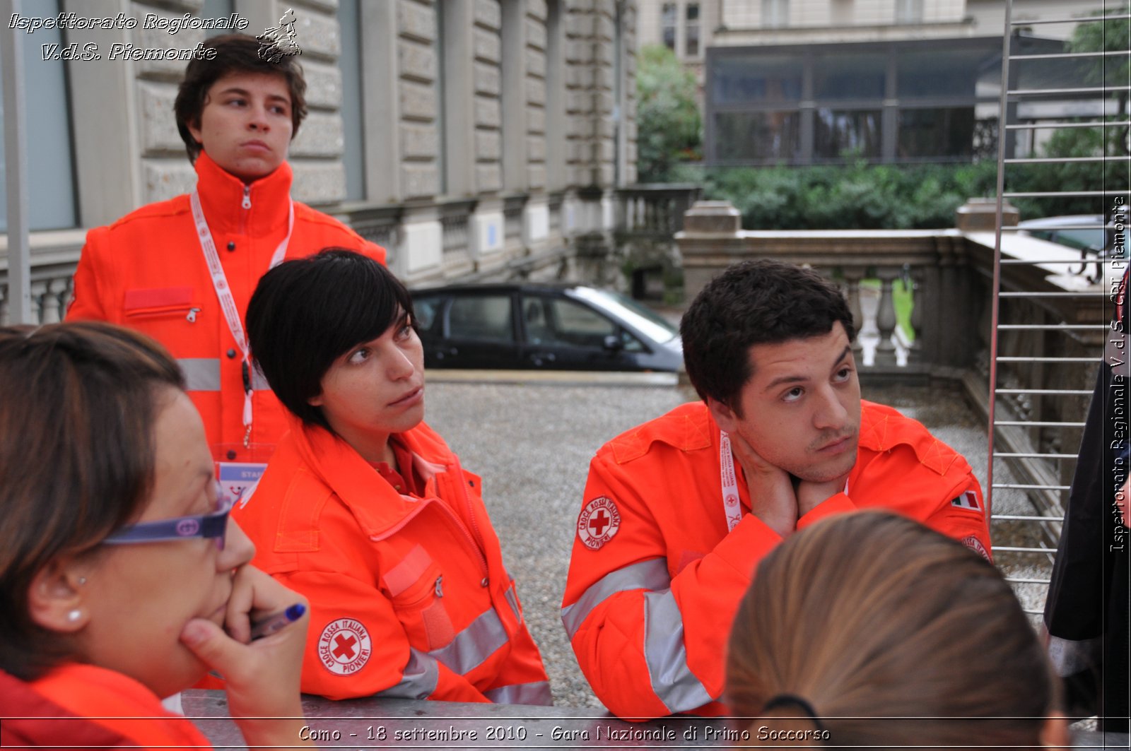 Como - 18 settembre 2010 - Gara Nazionale di Primo Soccorso -  Croce Rossa Italiana - Ispettorato Regionale Volontari del Soccorso Piemonte