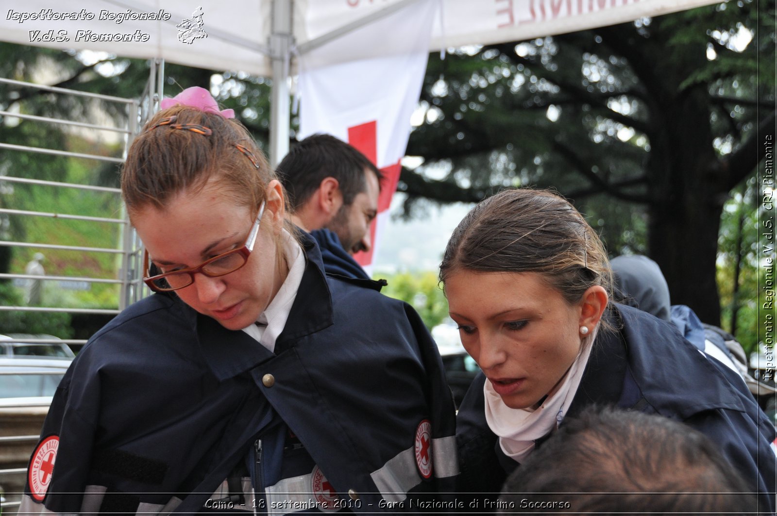 Como - 18 settembre 2010 - Gara Nazionale di Primo Soccorso -  Croce Rossa Italiana - Ispettorato Regionale Volontari del Soccorso Piemonte