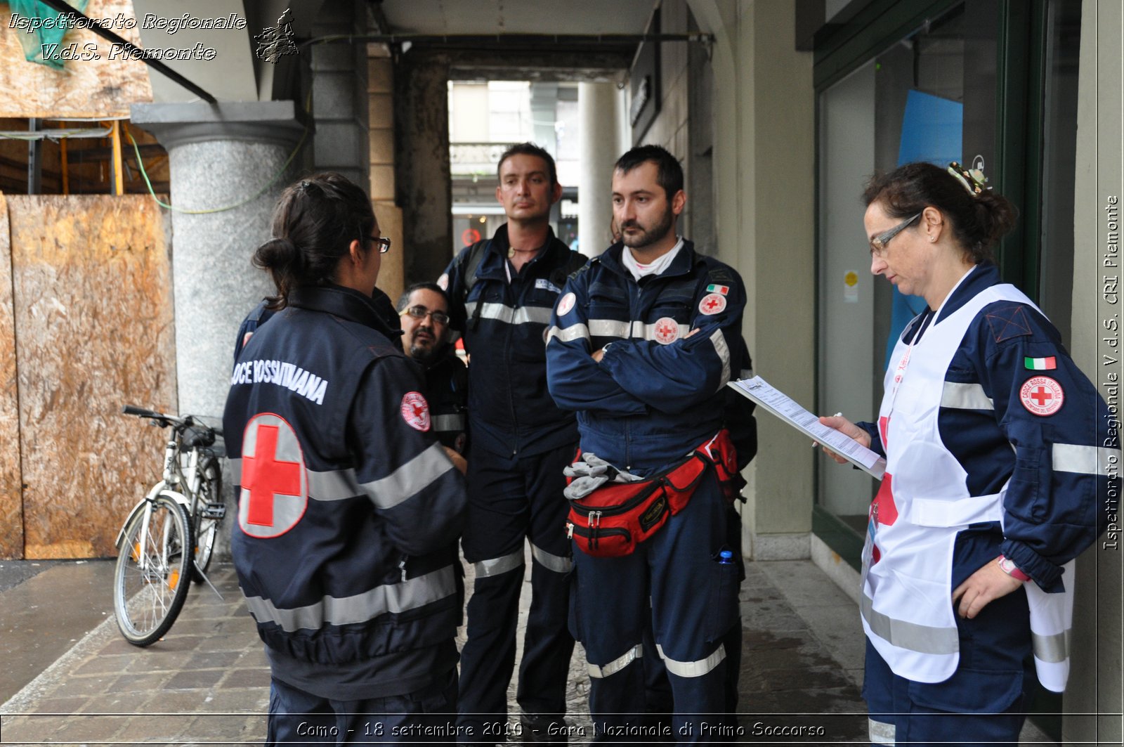 Como - 18 settembre 2010 - Gara Nazionale di Primo Soccorso -  Croce Rossa Italiana - Ispettorato Regionale Volontari del Soccorso Piemonte