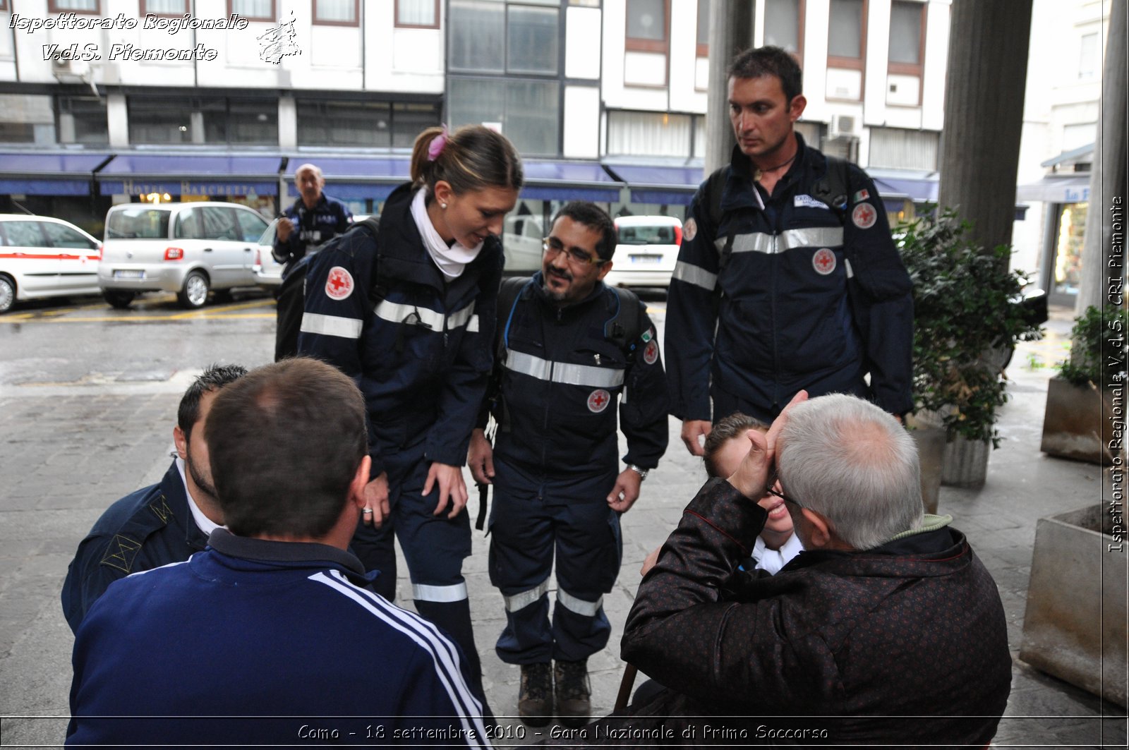 Como - 18 settembre 2010 - Gara Nazionale di Primo Soccorso -  Croce Rossa Italiana - Ispettorato Regionale Volontari del Soccorso Piemonte