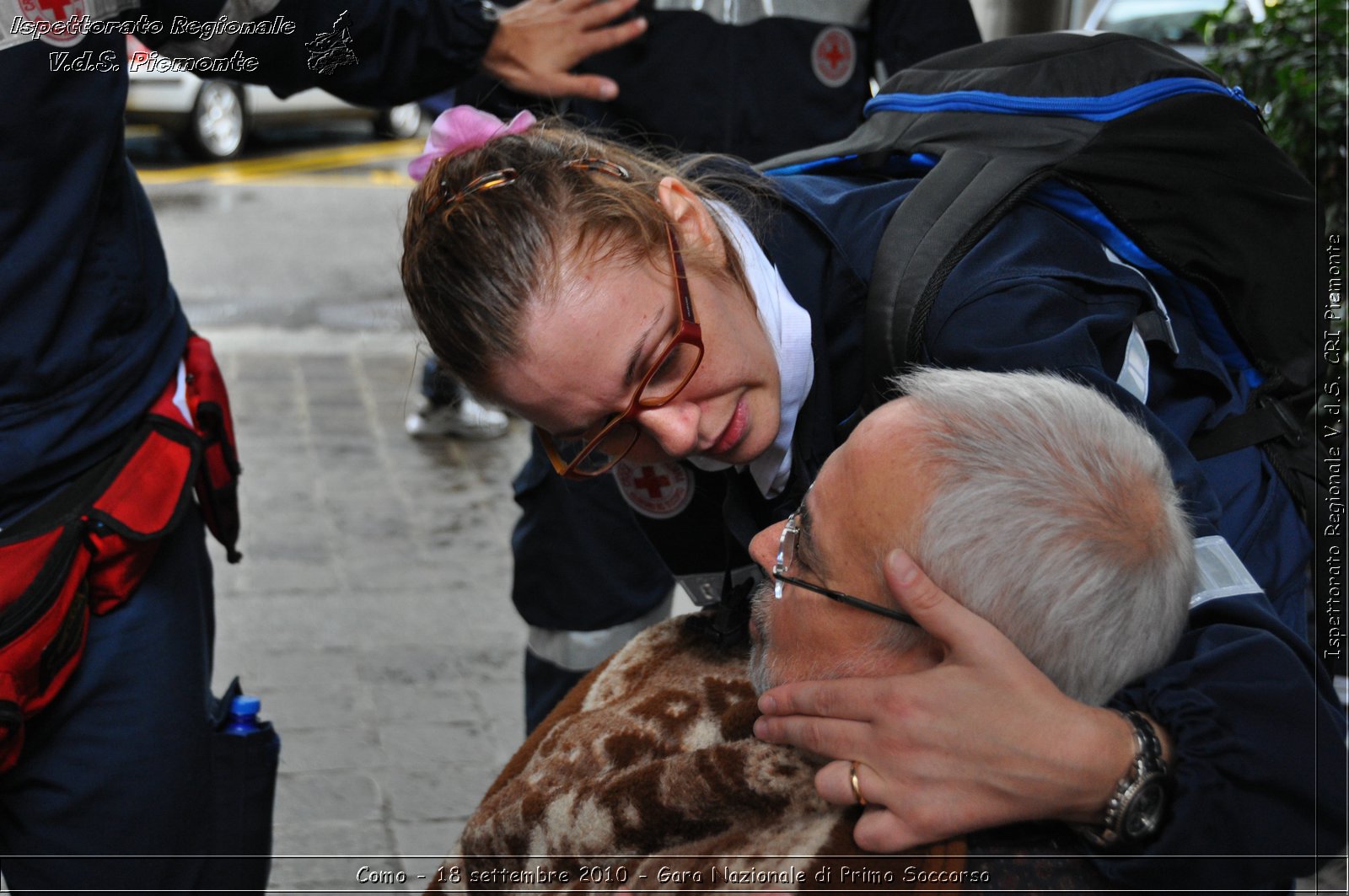 Como - 18 settembre 2010 - Gara Nazionale di Primo Soccorso -  Croce Rossa Italiana - Ispettorato Regionale Volontari del Soccorso Piemonte