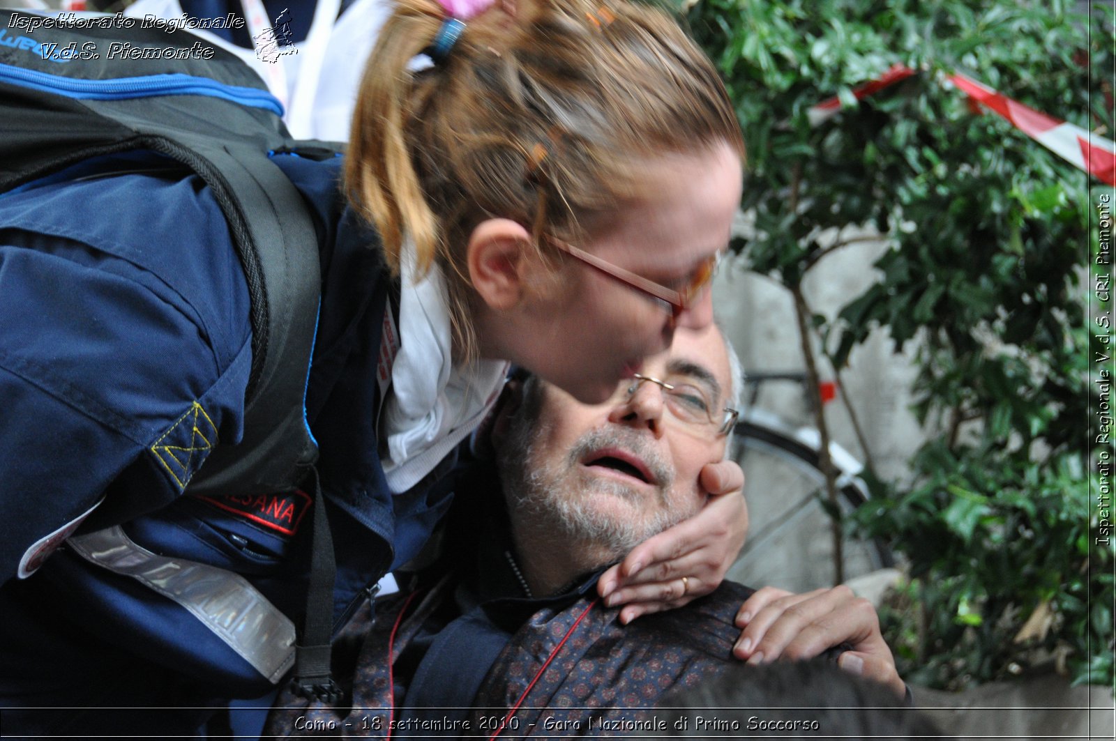 Como - 18 settembre 2010 - Gara Nazionale di Primo Soccorso -  Croce Rossa Italiana - Ispettorato Regionale Volontari del Soccorso Piemonte