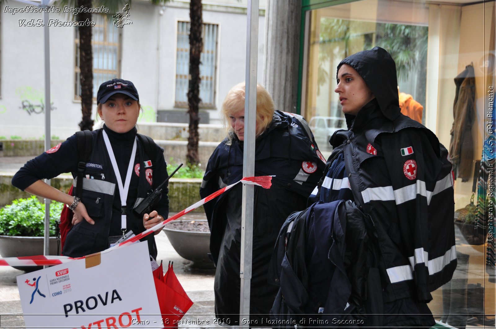 Como - 18 settembre 2010 - Gara Nazionale di Primo Soccorso -  Croce Rossa Italiana - Ispettorato Regionale Volontari del Soccorso Piemonte