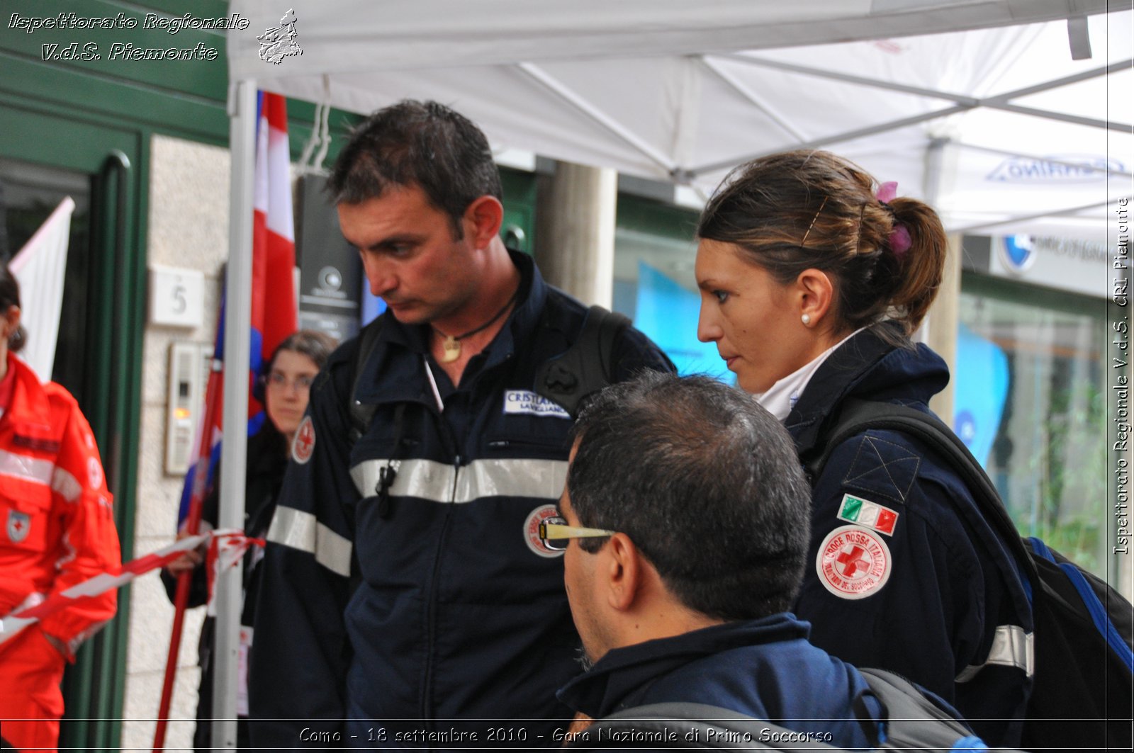 Como - 18 settembre 2010 - Gara Nazionale di Primo Soccorso -  Croce Rossa Italiana - Ispettorato Regionale Volontari del Soccorso Piemonte