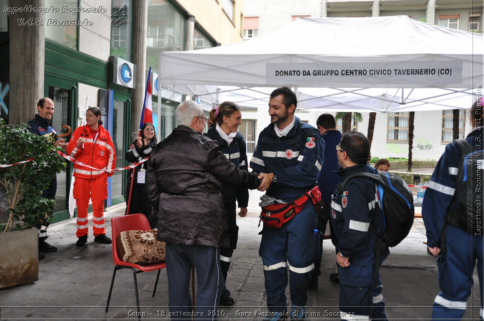 Como - 18 settembre 2010 - Gara Nazionale di Primo Soccorso -  Croce Rossa Italiana - Ispettorato Regionale Volontari del Soccorso Piemonte