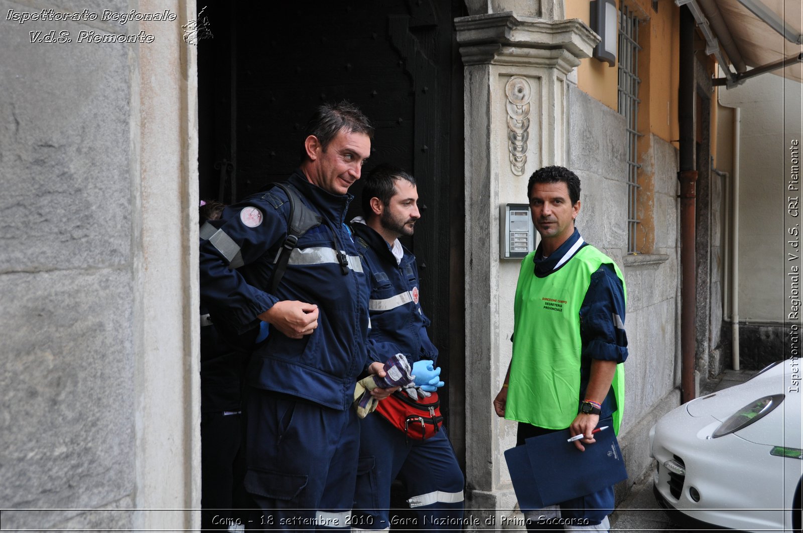 Como - 18 settembre 2010 - Gara Nazionale di Primo Soccorso -  Croce Rossa Italiana - Ispettorato Regionale Volontari del Soccorso Piemonte