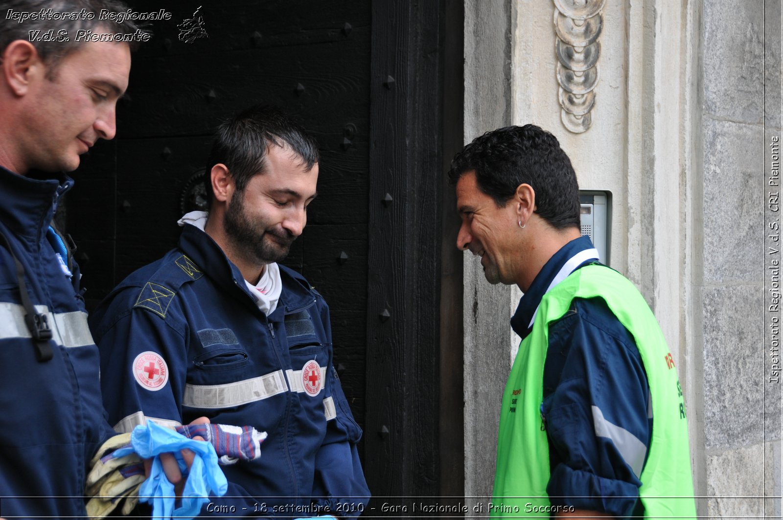 Como - 18 settembre 2010 - Gara Nazionale di Primo Soccorso -  Croce Rossa Italiana - Ispettorato Regionale Volontari del Soccorso Piemonte