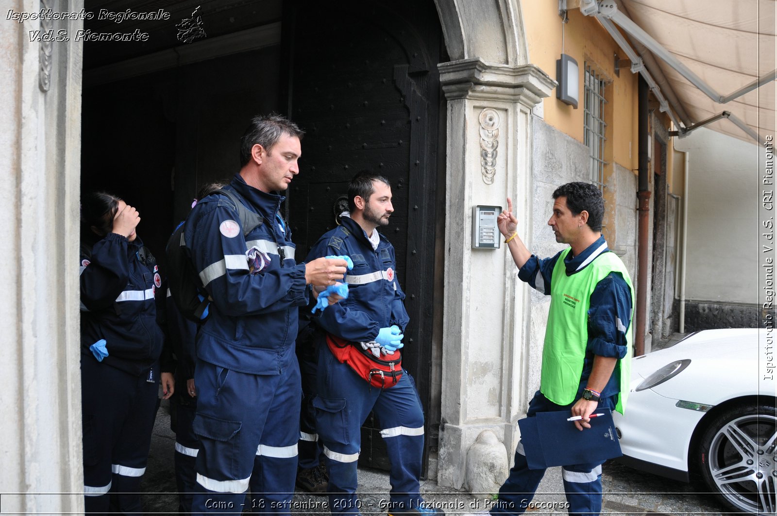 Como - 18 settembre 2010 - Gara Nazionale di Primo Soccorso -  Croce Rossa Italiana - Ispettorato Regionale Volontari del Soccorso Piemonte