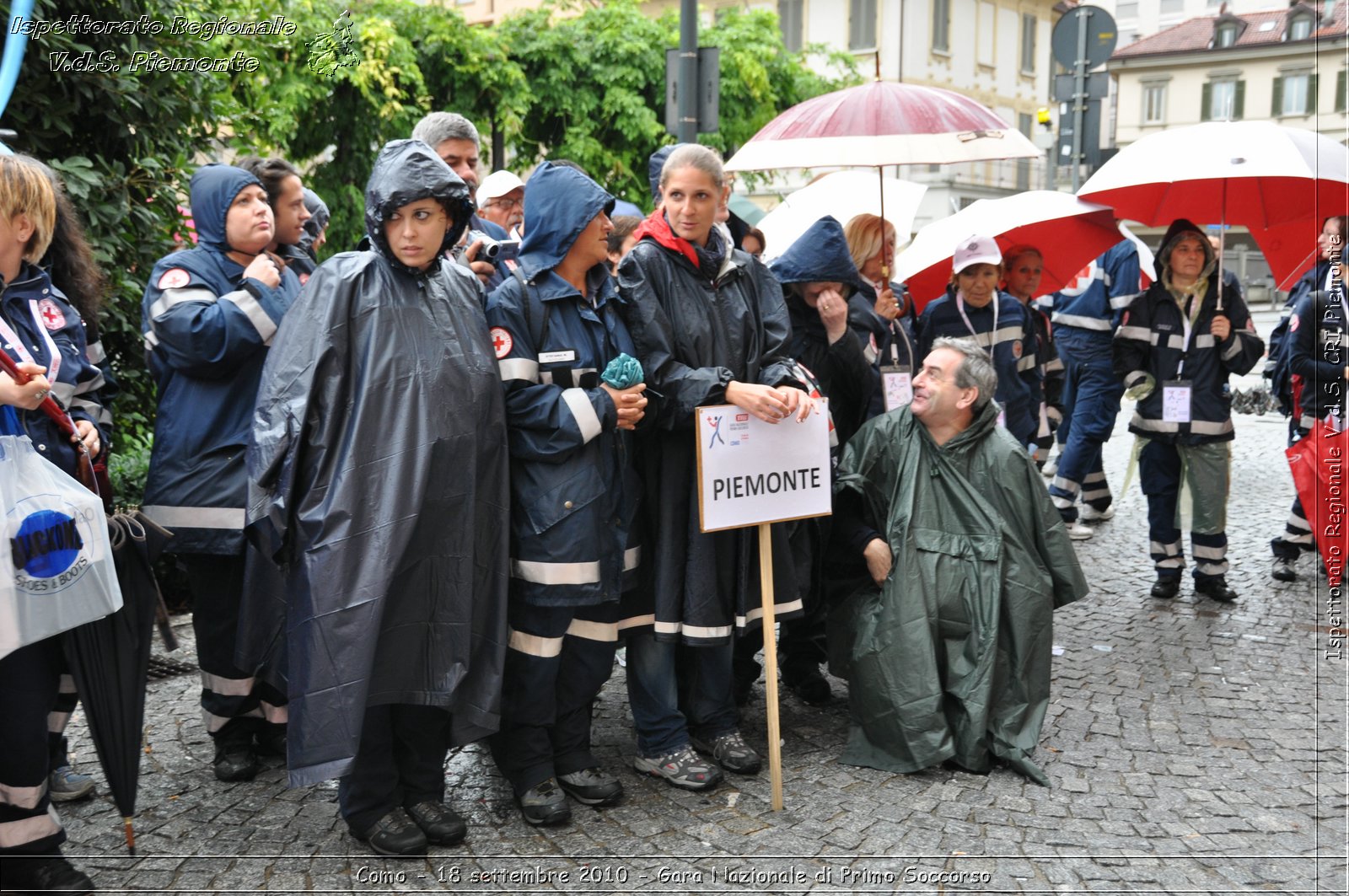 Como - 18 settembre 2010 - Gara Nazionale di Primo Soccorso -  Croce Rossa Italiana - Ispettorato Regionale Volontari del Soccorso Piemonte