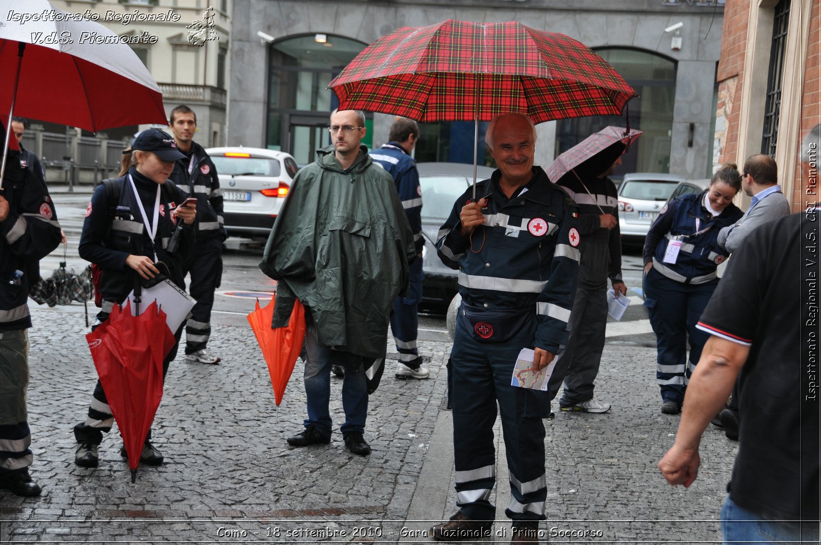 Como - 18 settembre 2010 - Gara Nazionale di Primo Soccorso -  Croce Rossa Italiana - Ispettorato Regionale Volontari del Soccorso Piemonte