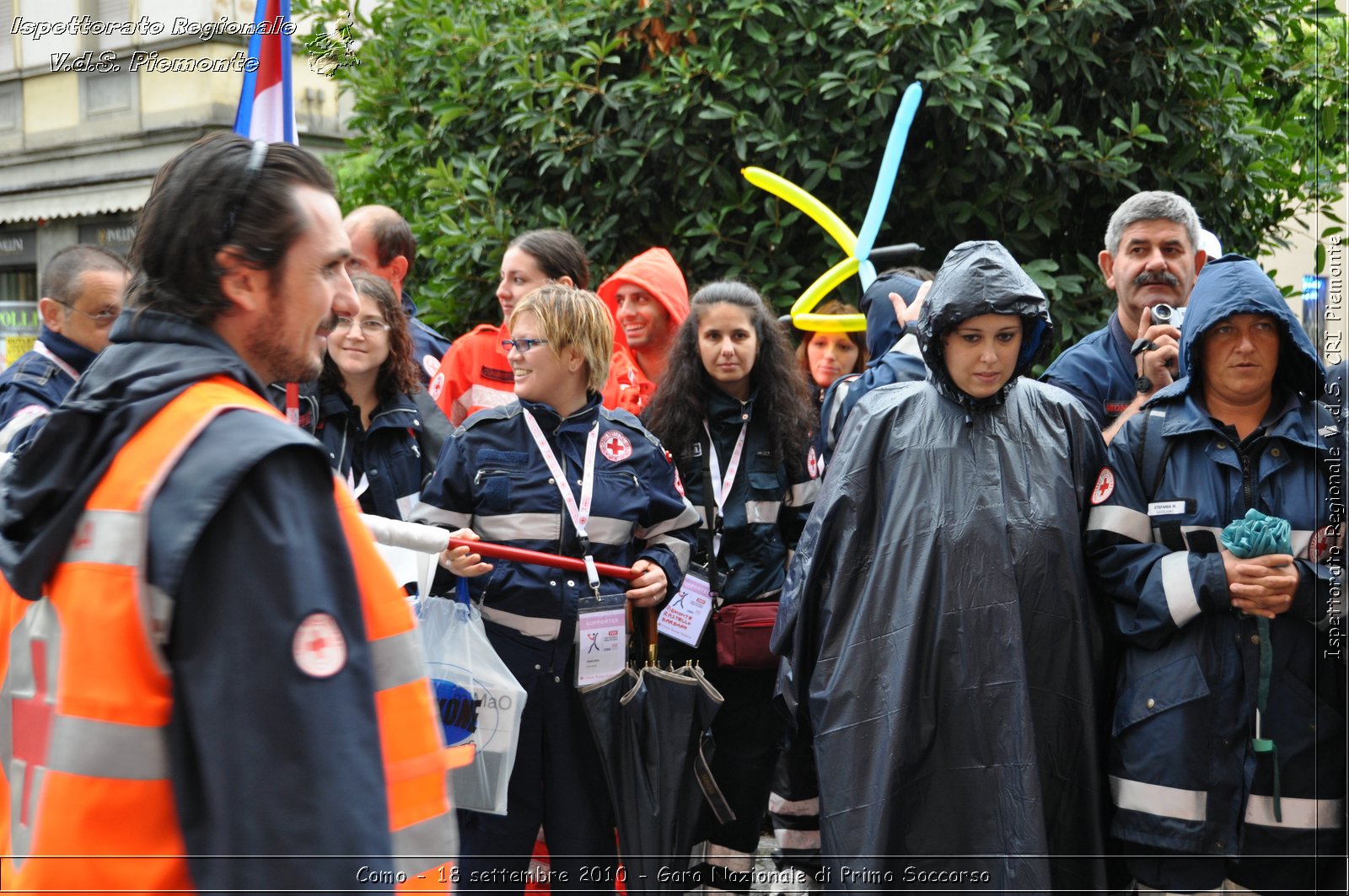 Como - 18 settembre 2010 - Gara Nazionale di Primo Soccorso -  Croce Rossa Italiana - Ispettorato Regionale Volontari del Soccorso Piemonte